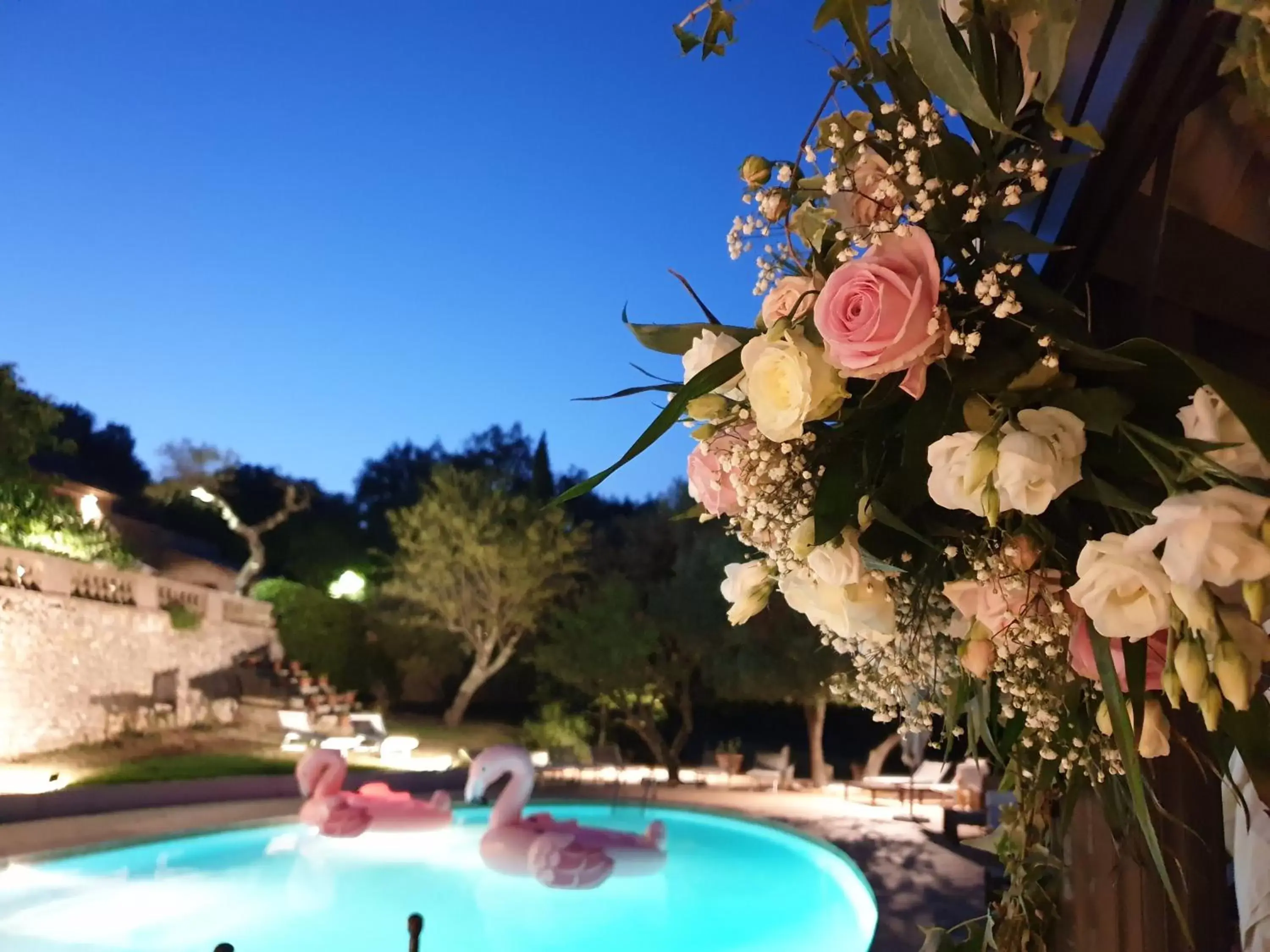 Pool View in Domaine du Lac