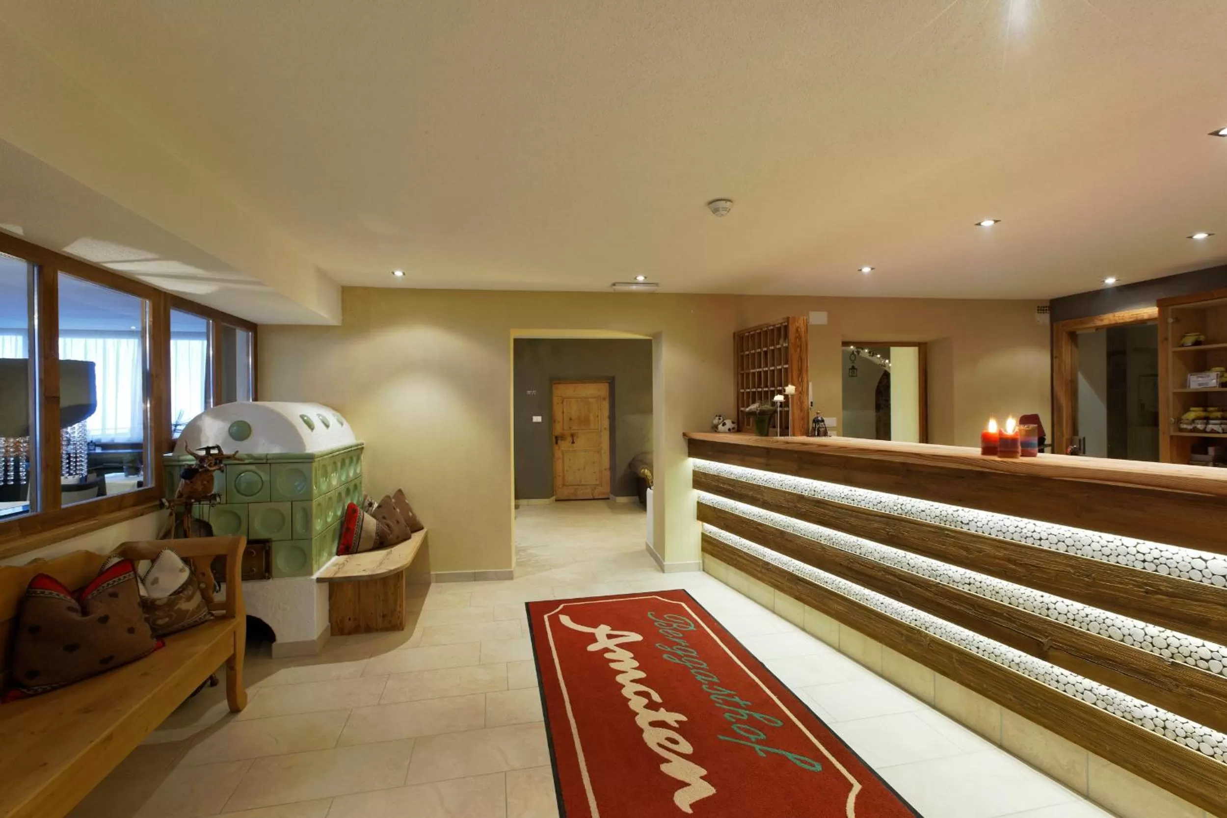 Lobby or reception in Hotel Amaten