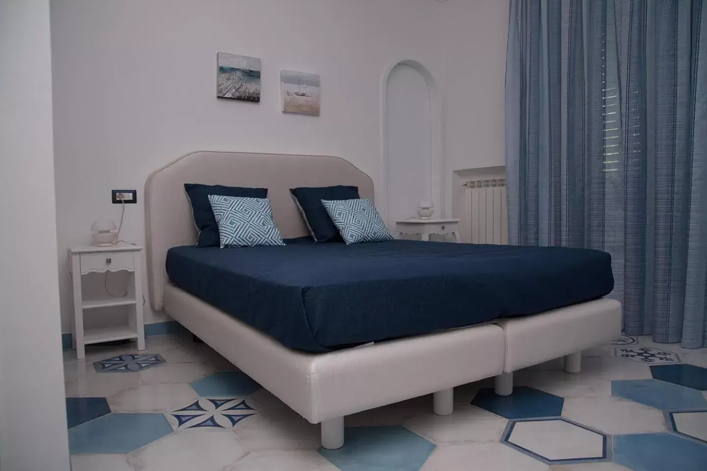 Bed in La Gemma di Ravello