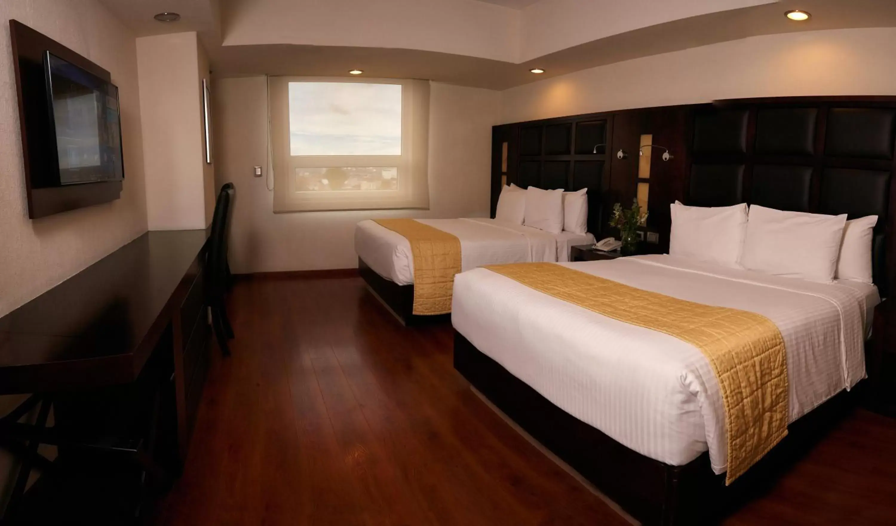 Bed in Loa Inn Business Centro Puebla
