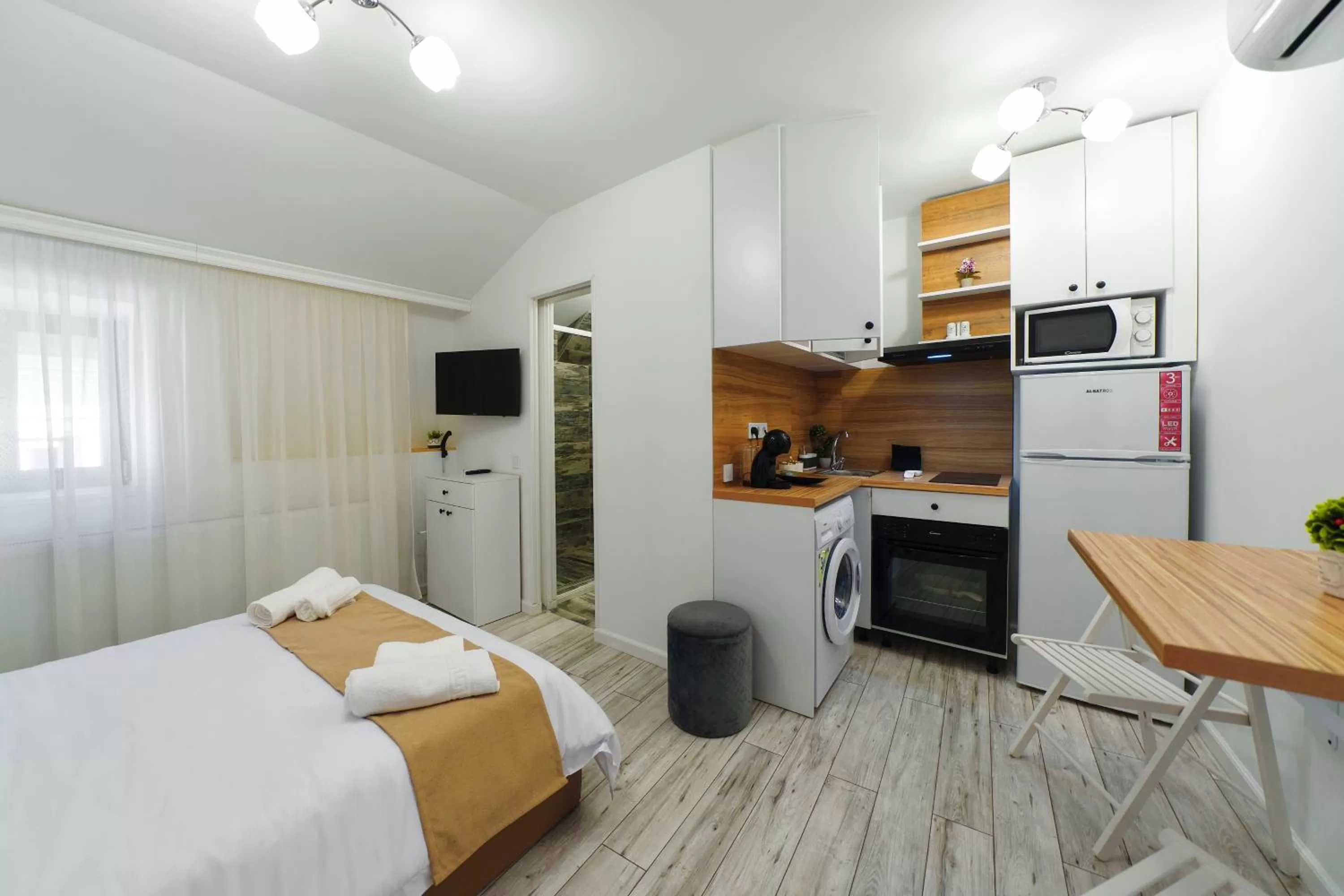 Bed in Bella House Apartaments