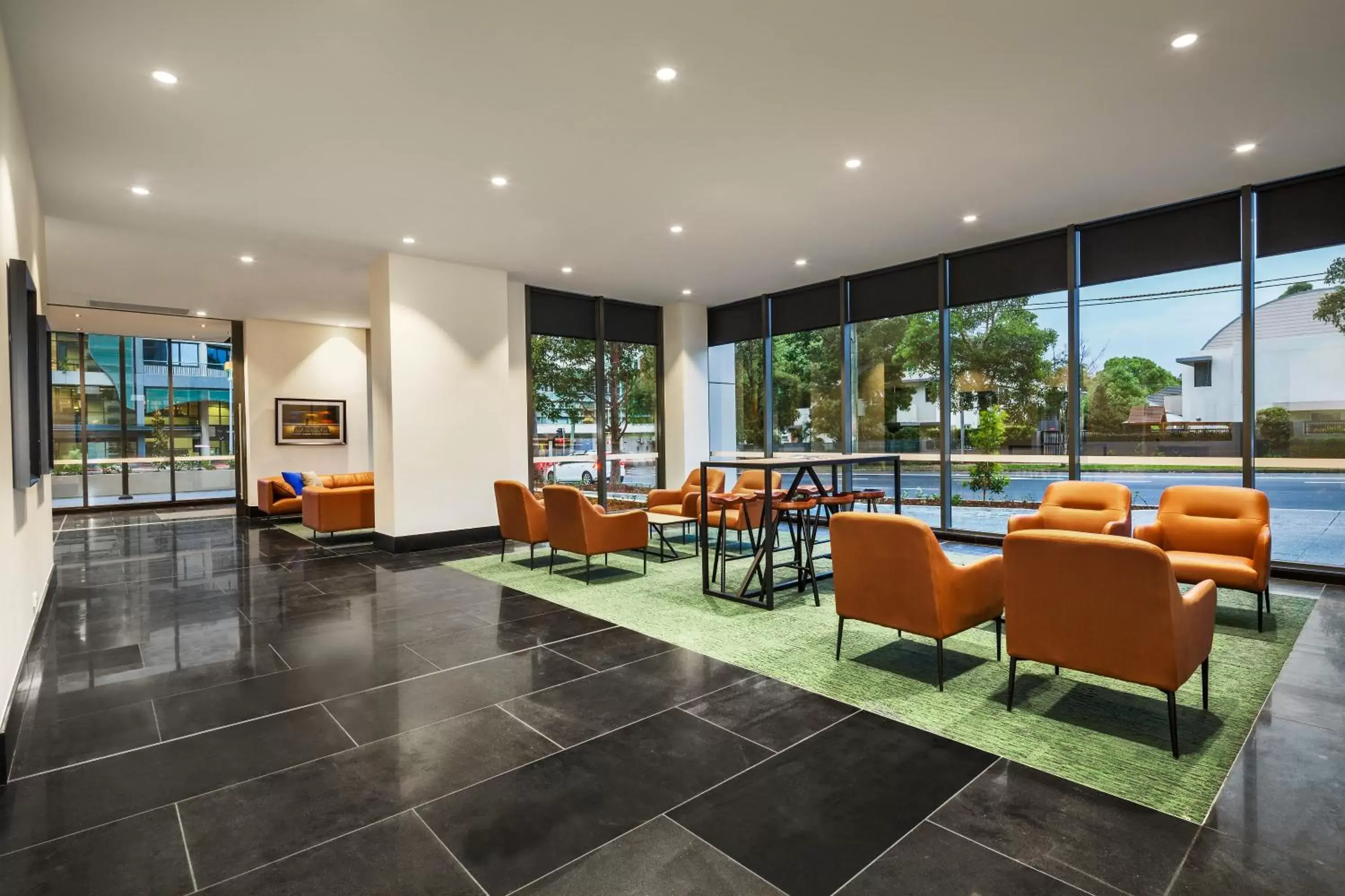 Lobby or reception, Lounge/Bar in Quest Chatswood