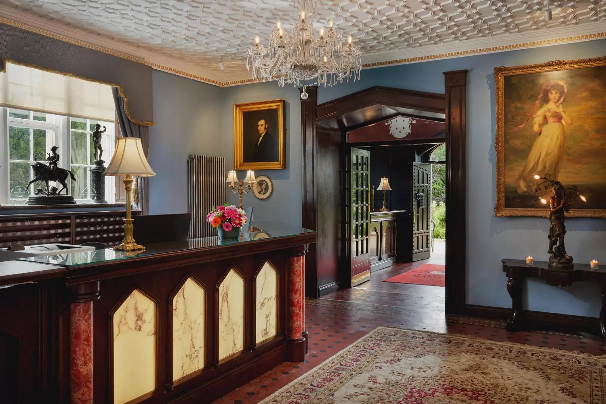 Lobby or reception in Cabra Castle Hotel