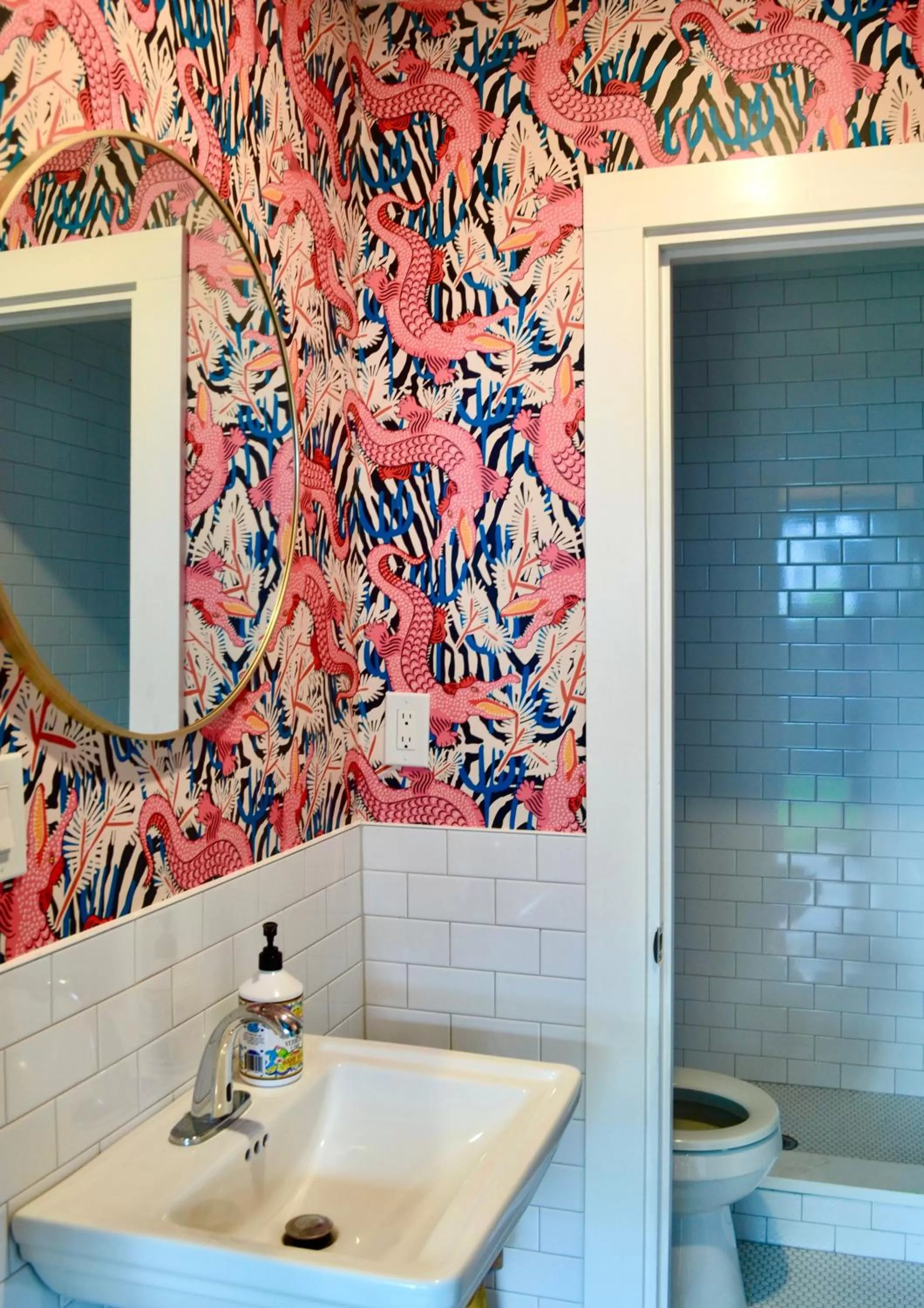 Toilet in Marsh Hotel