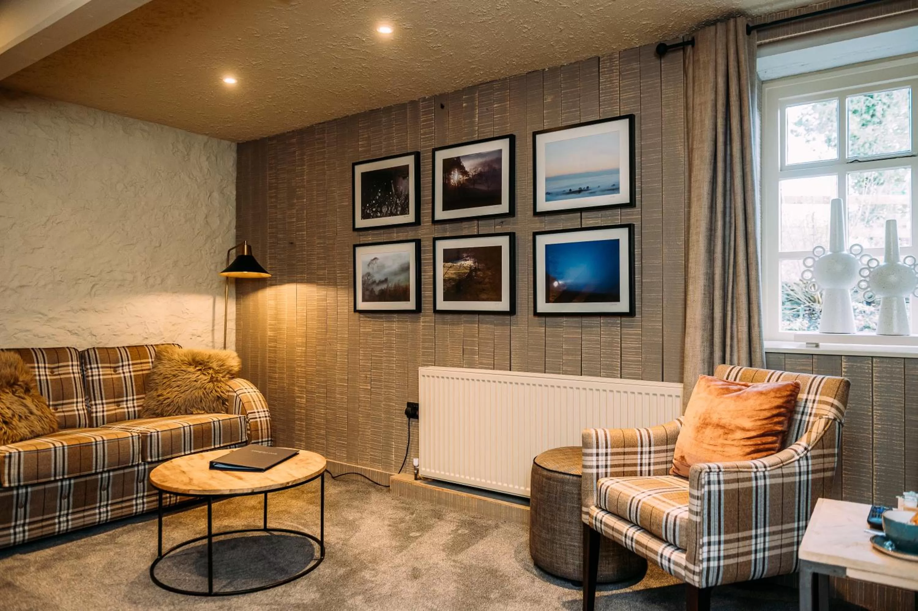 Seating area in The Assheton Arms