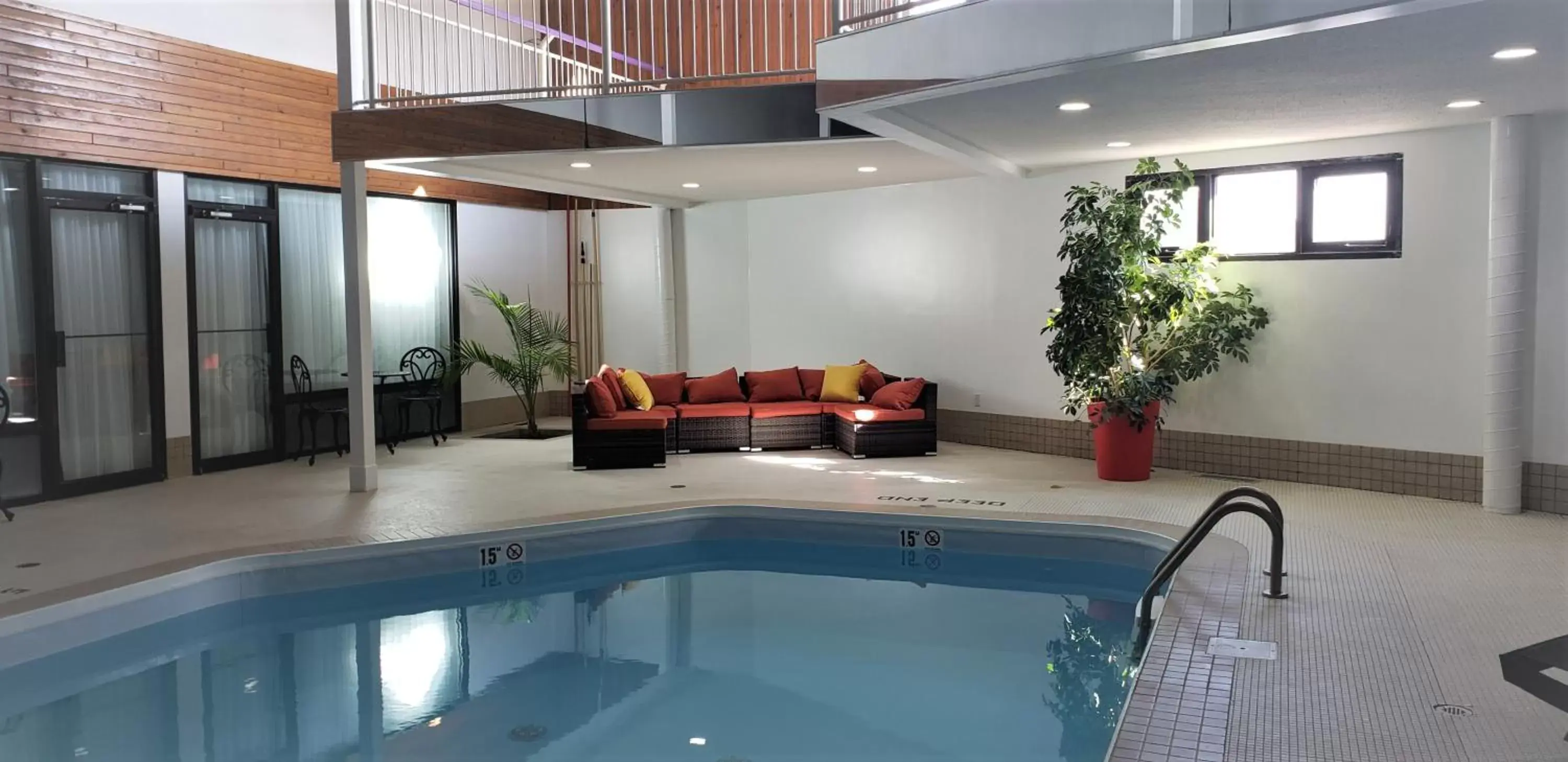 Swimming Pool in Super 8 by Wyndham Spruce Grove