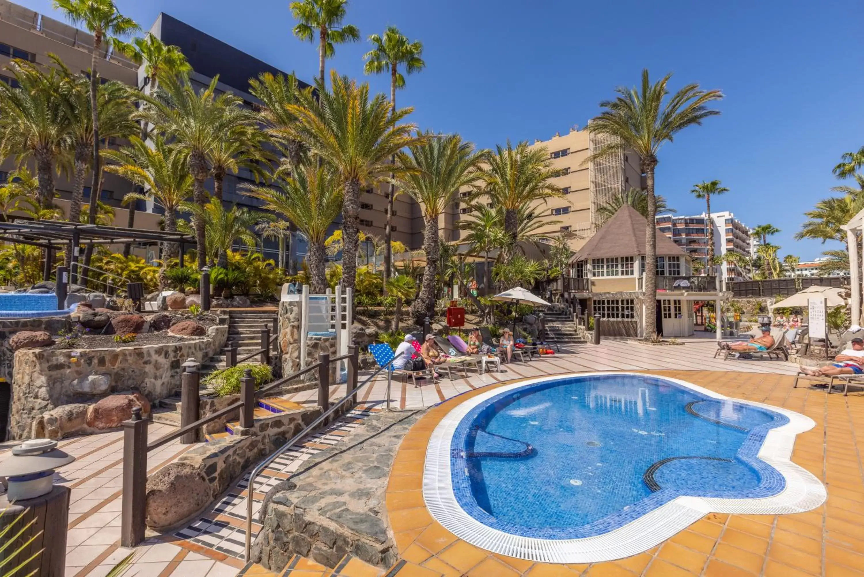 Swimming pool, Pool View in Abora Continental by Lopesan Hotels