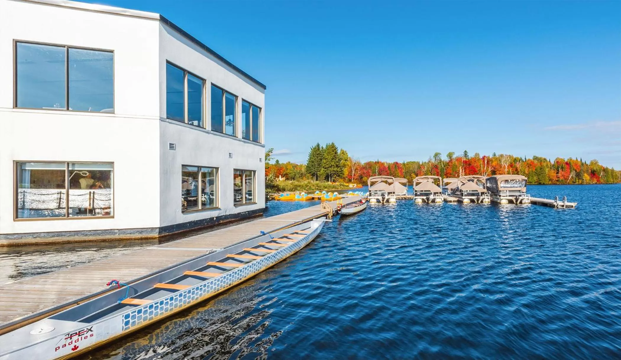 Lake view in Estérel Resort