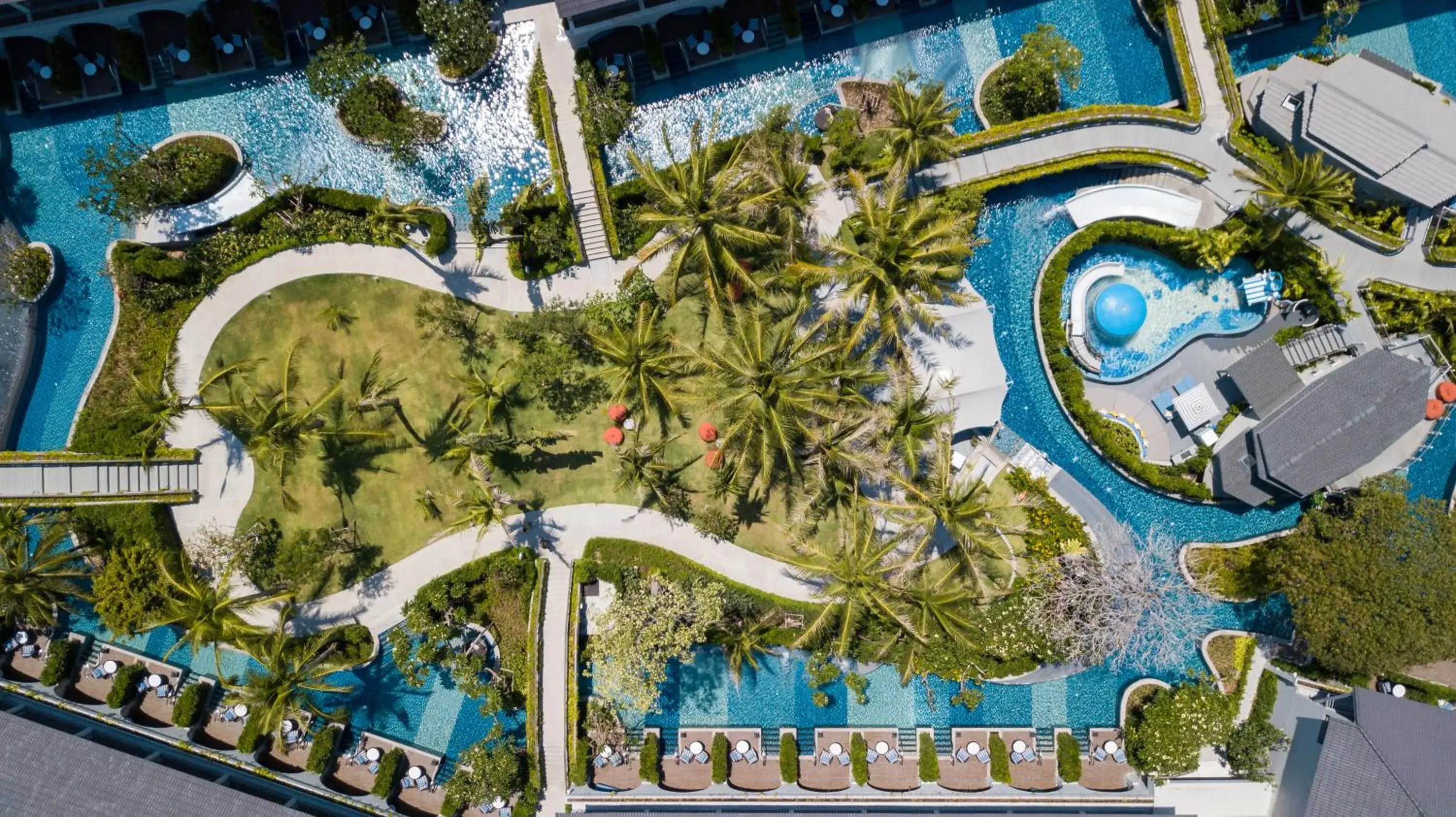 Swimming pool, Bird's-eye View in Melia Koh Samui - SHA Extra Plus