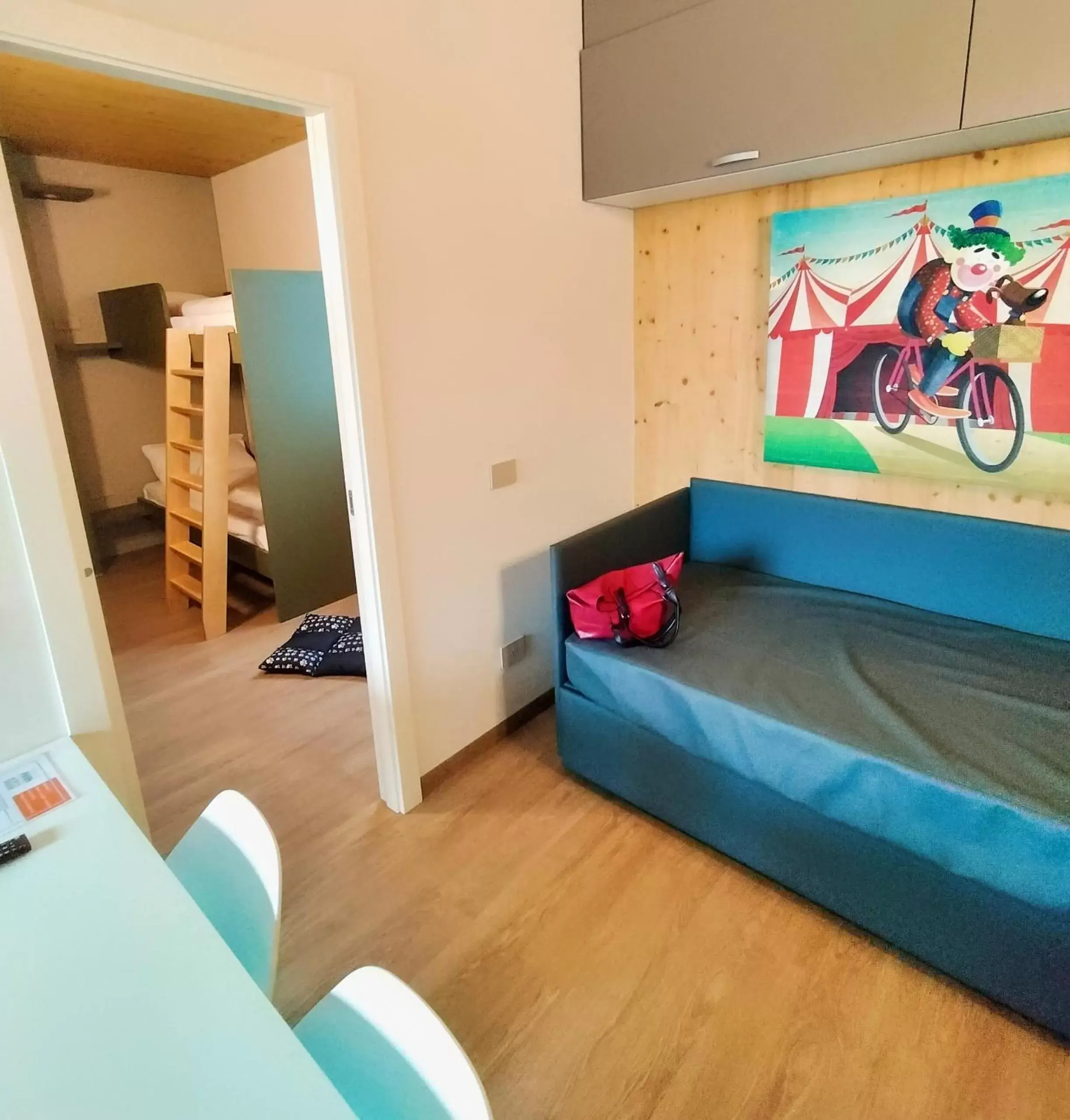 Living room, Bed in Borgo Stazione Bike Inn