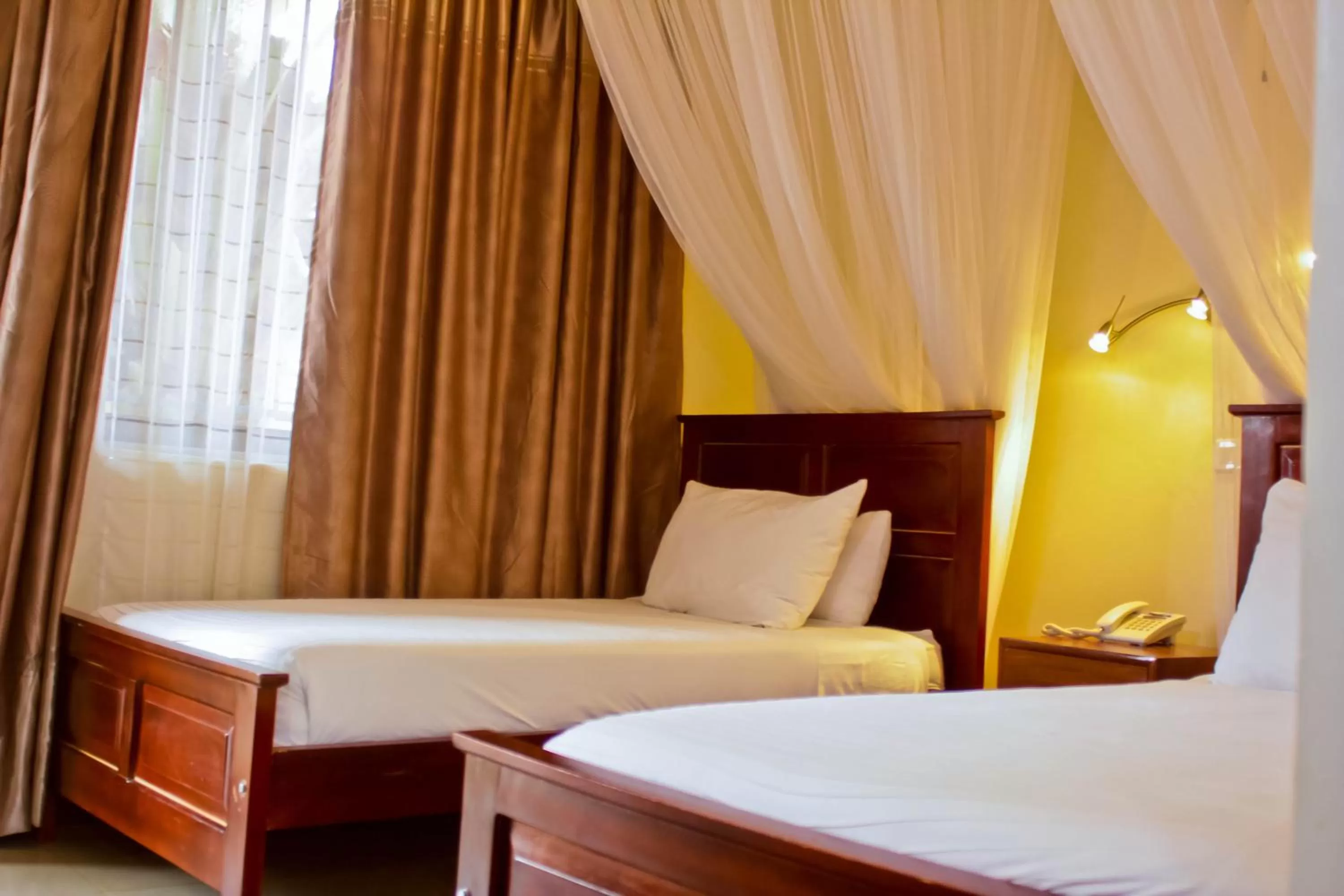 Bed in Al-Nisaa Hotel and Spa