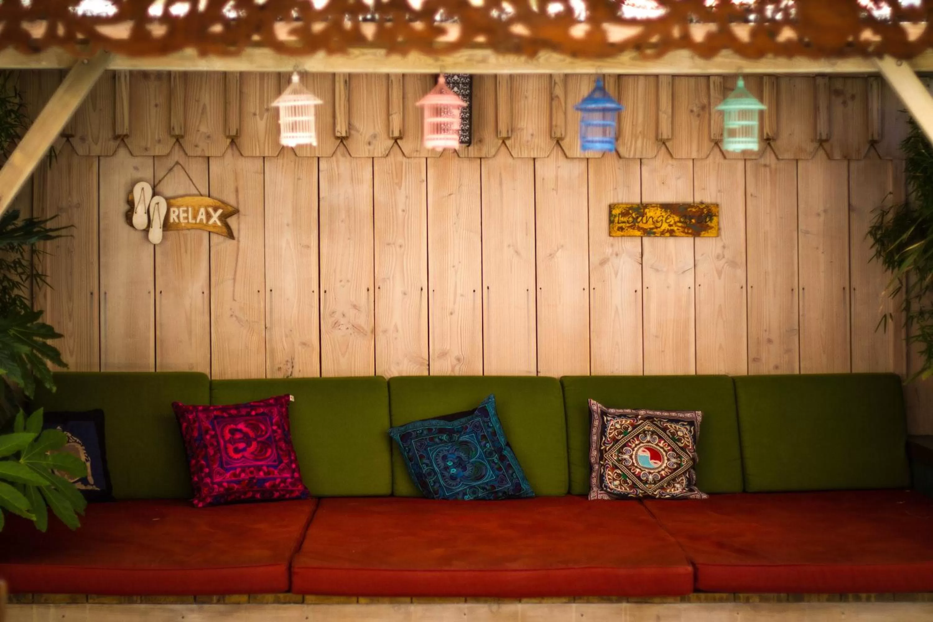 Patio in VILLA ZENITH Hostel - LA MAISON