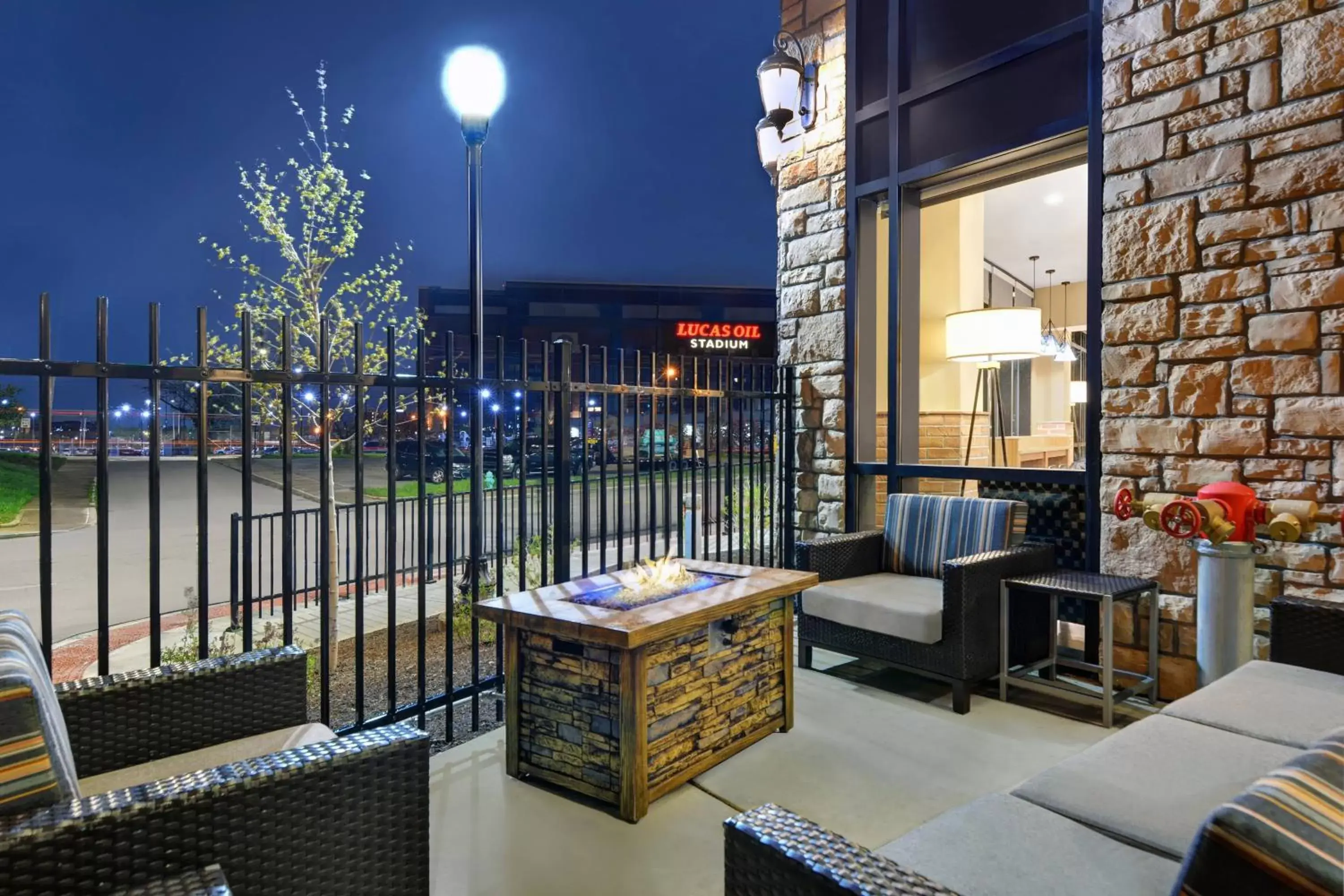 Property building in TownePlace Suites by Marriott Indianapolis Downtown