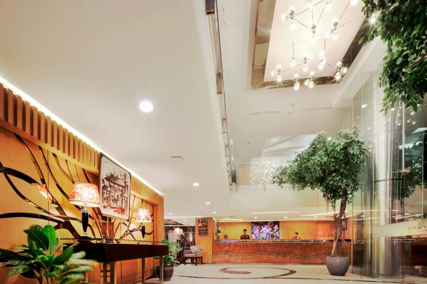 Lobby or reception in The Alana Surabaya