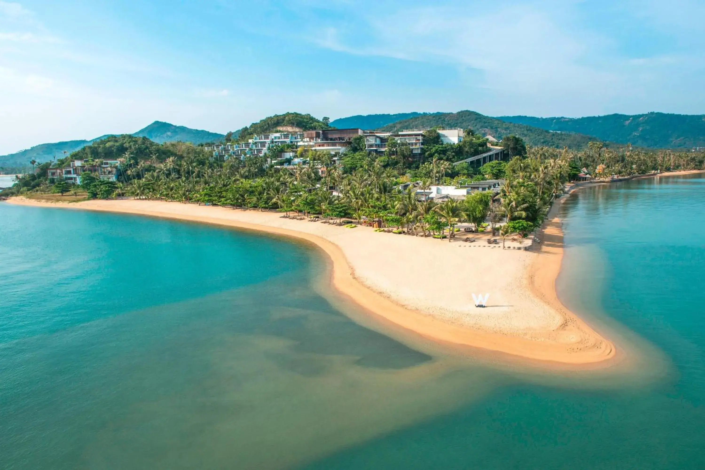 Property building, Bird's-eye View in W Koh Samui