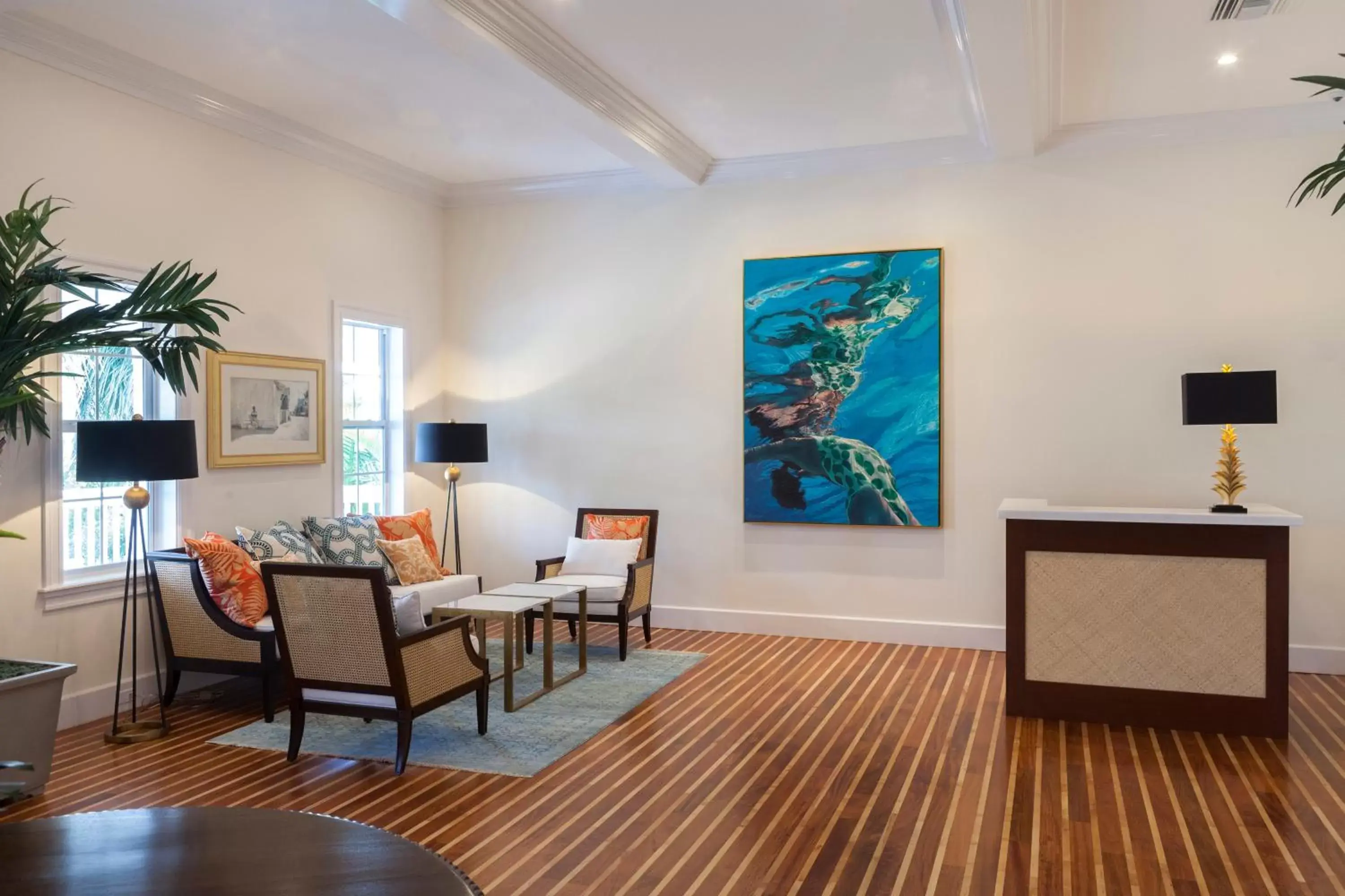 Lobby or reception in Oceans Edge Key West Lobby or reception in Oceans Edge Key West
