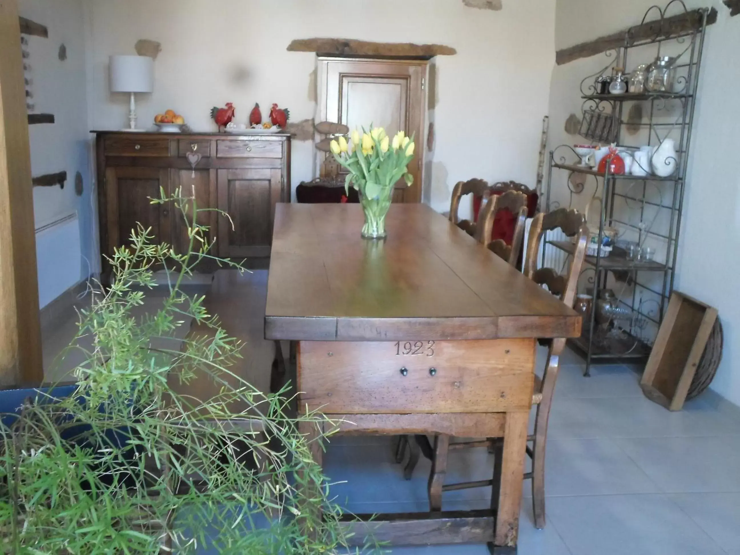 Dining Area in La Grange du Bourg