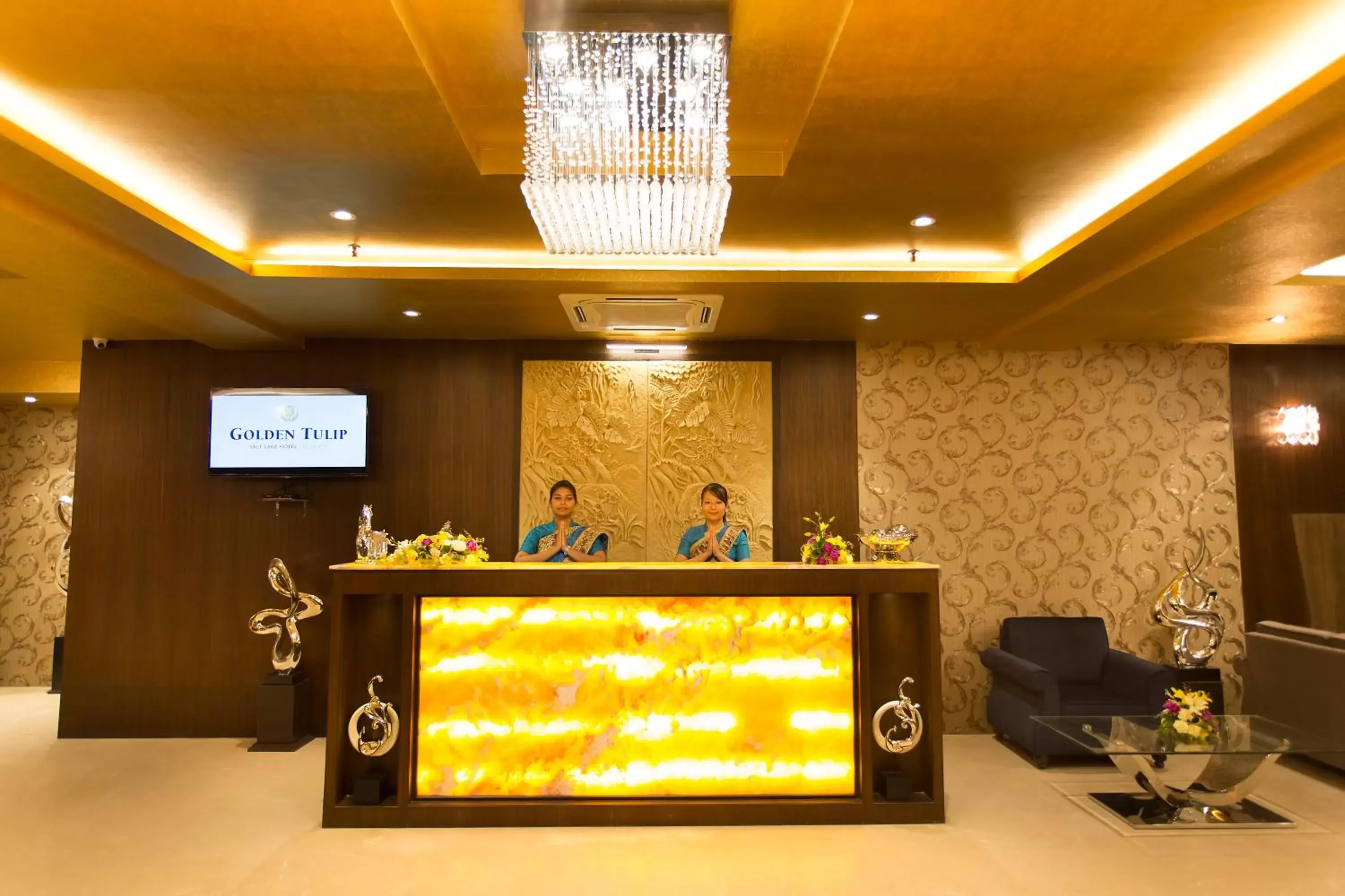 Lobby or reception, Lobby/Reception in Golden Tulip Saltlake Kolkata
