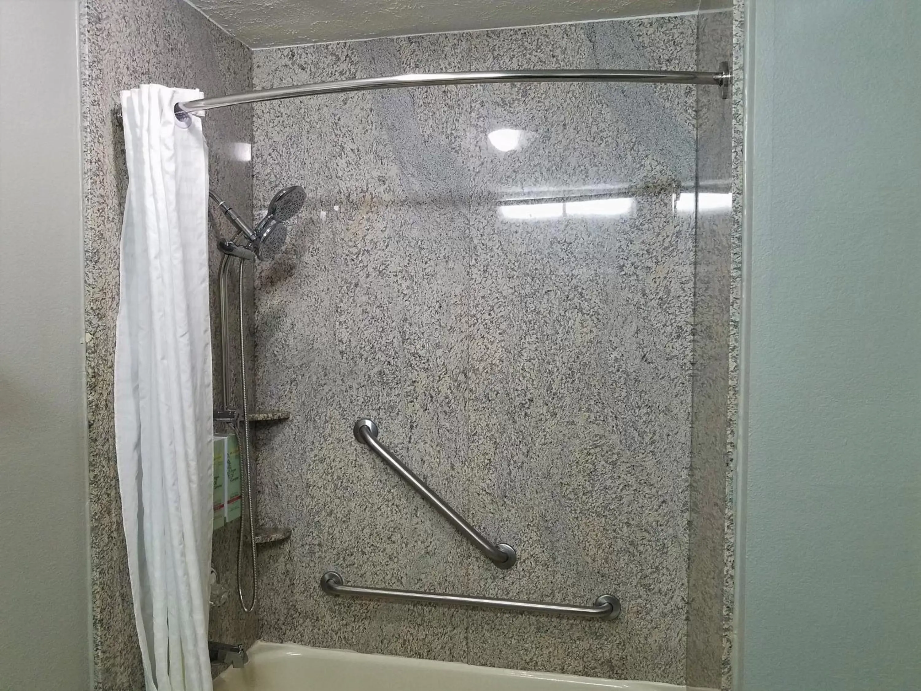 Shower in Best Western Auburn/Opelika Inn