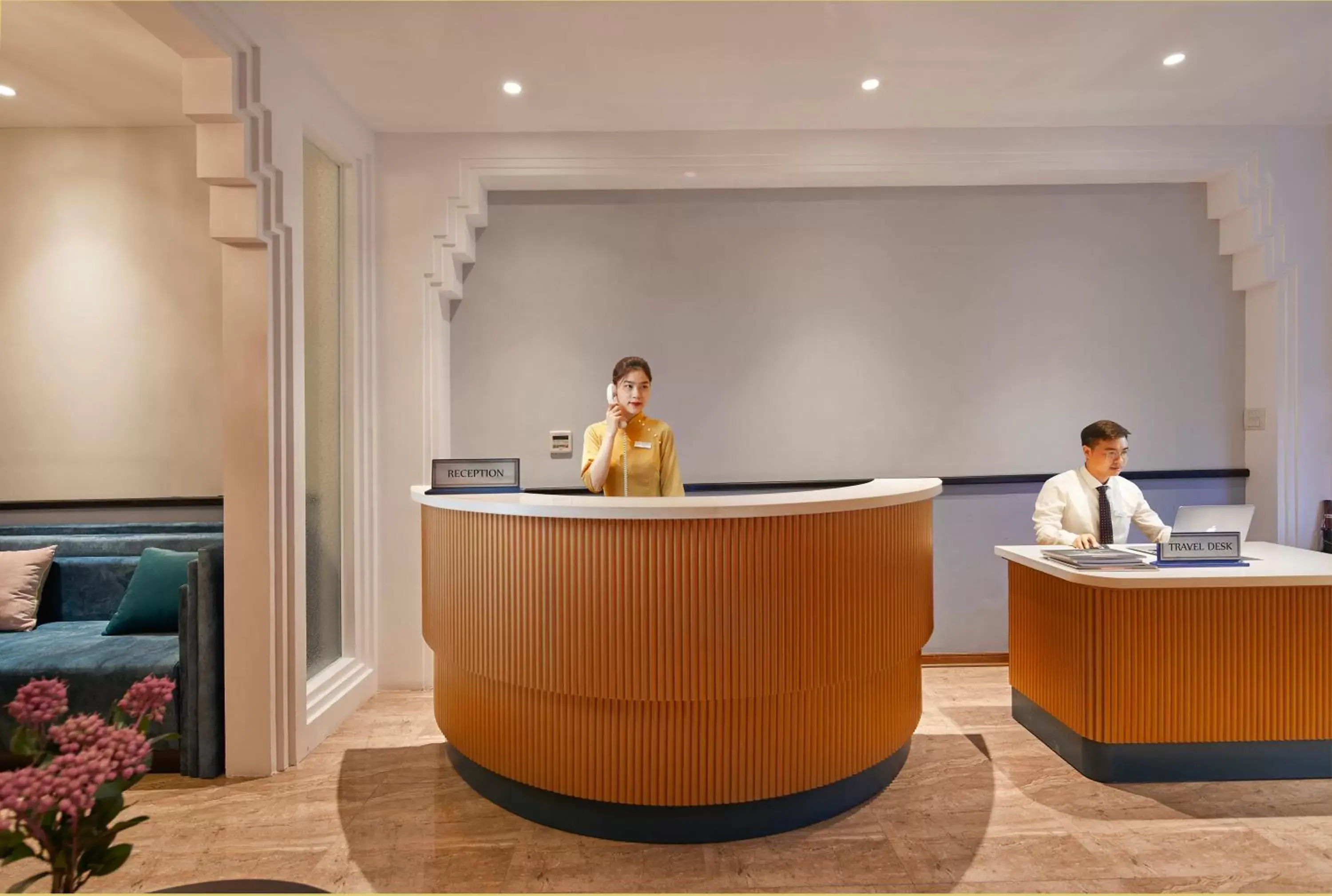 Lobby or reception in HANOI FLORA HOTEL Lobby or reception in HANOI FLORA HOTEL