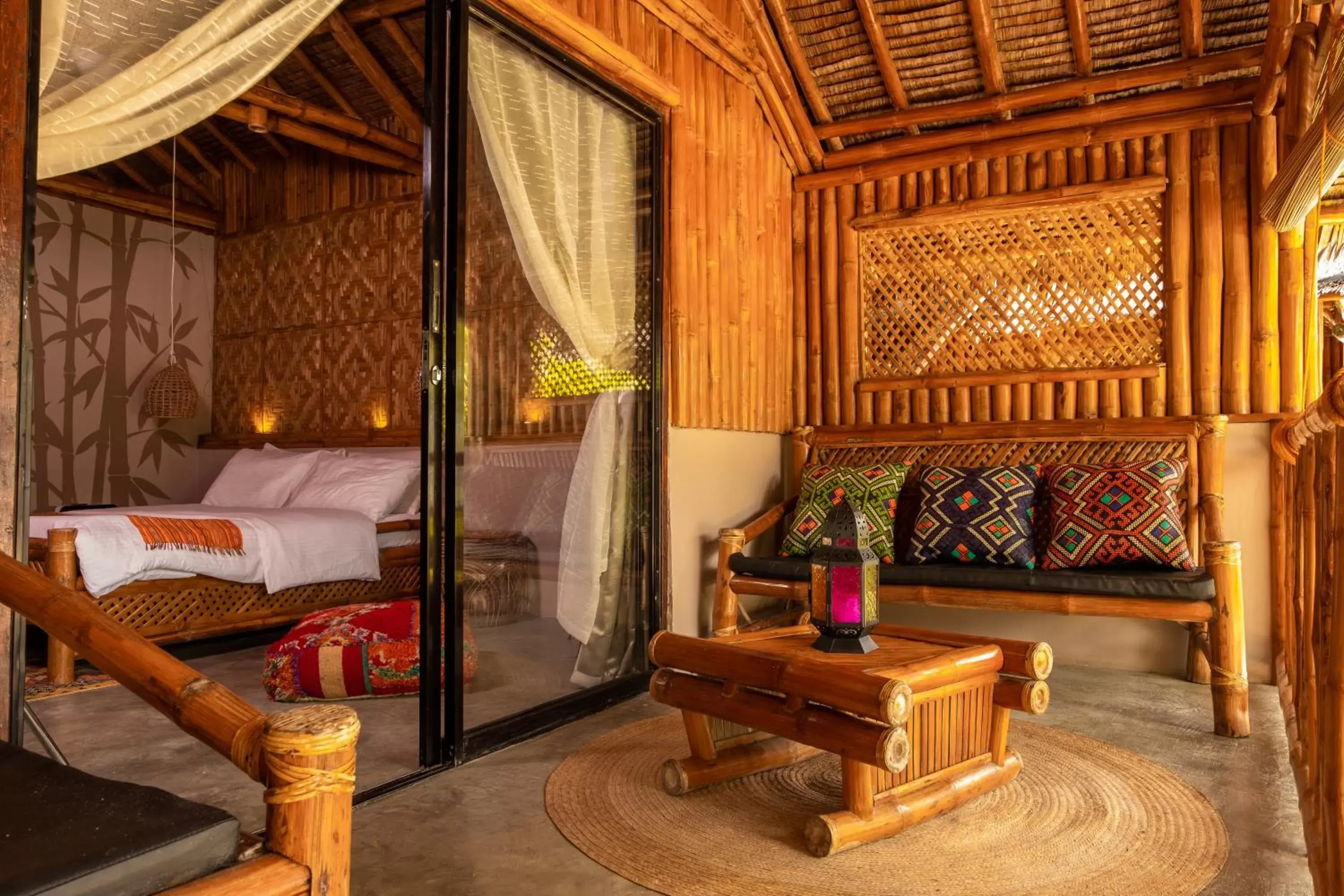 Living room in Amihan Beach Cabanas