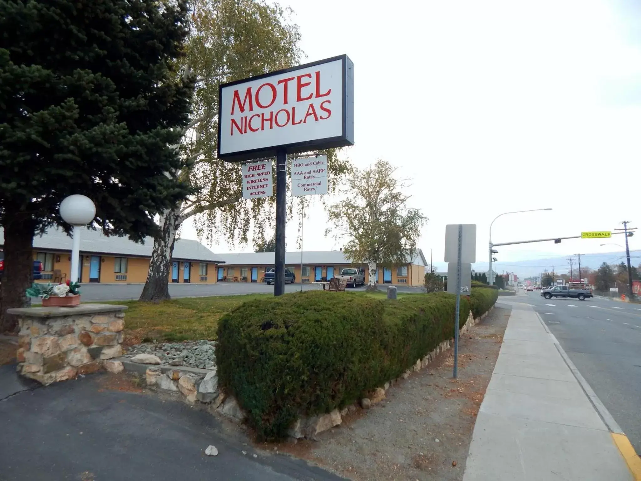 Facade/entrance in Motel Nicholas