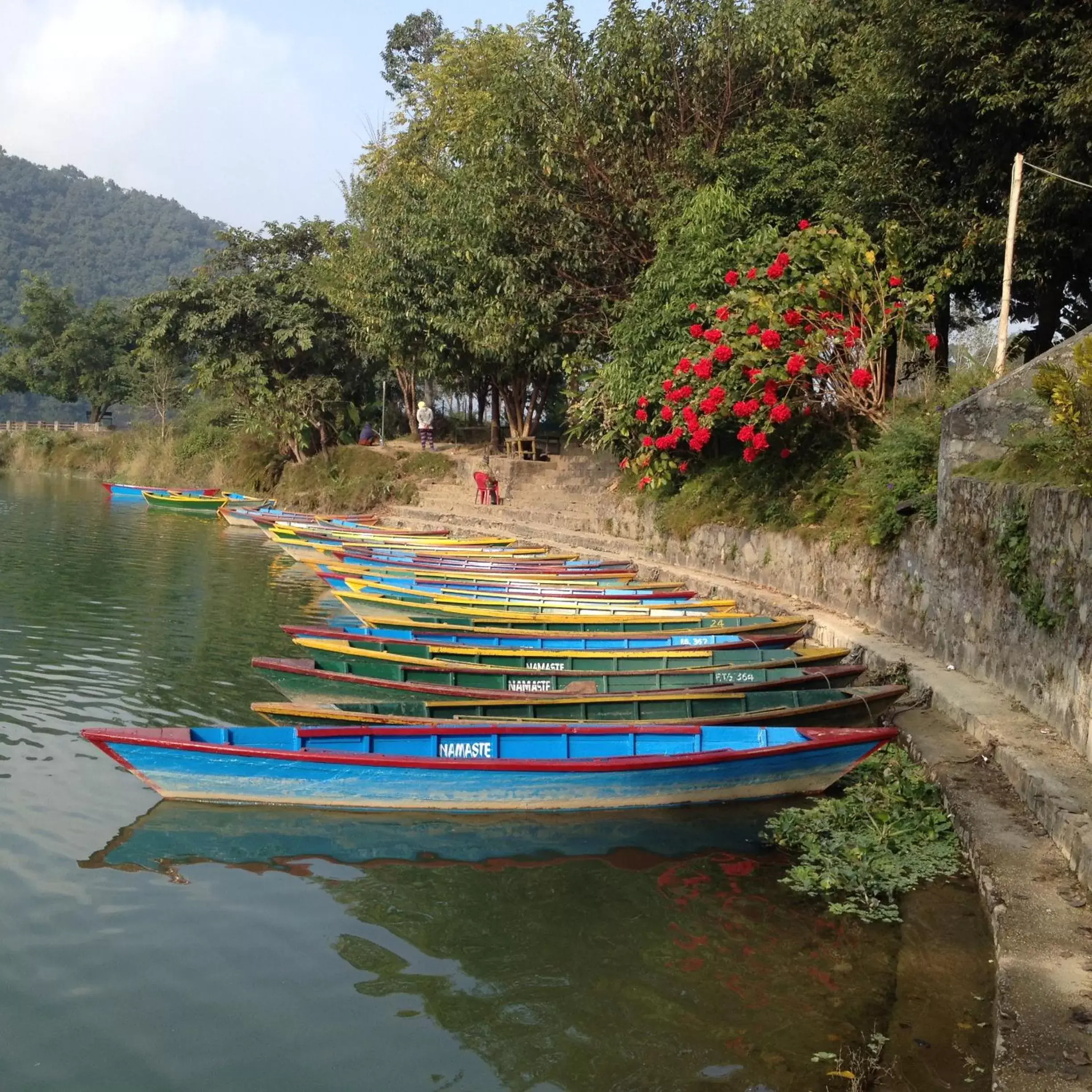 Canoeing, Beach in New Pokhara Lodge - Lakeside, Pokhara Nepal