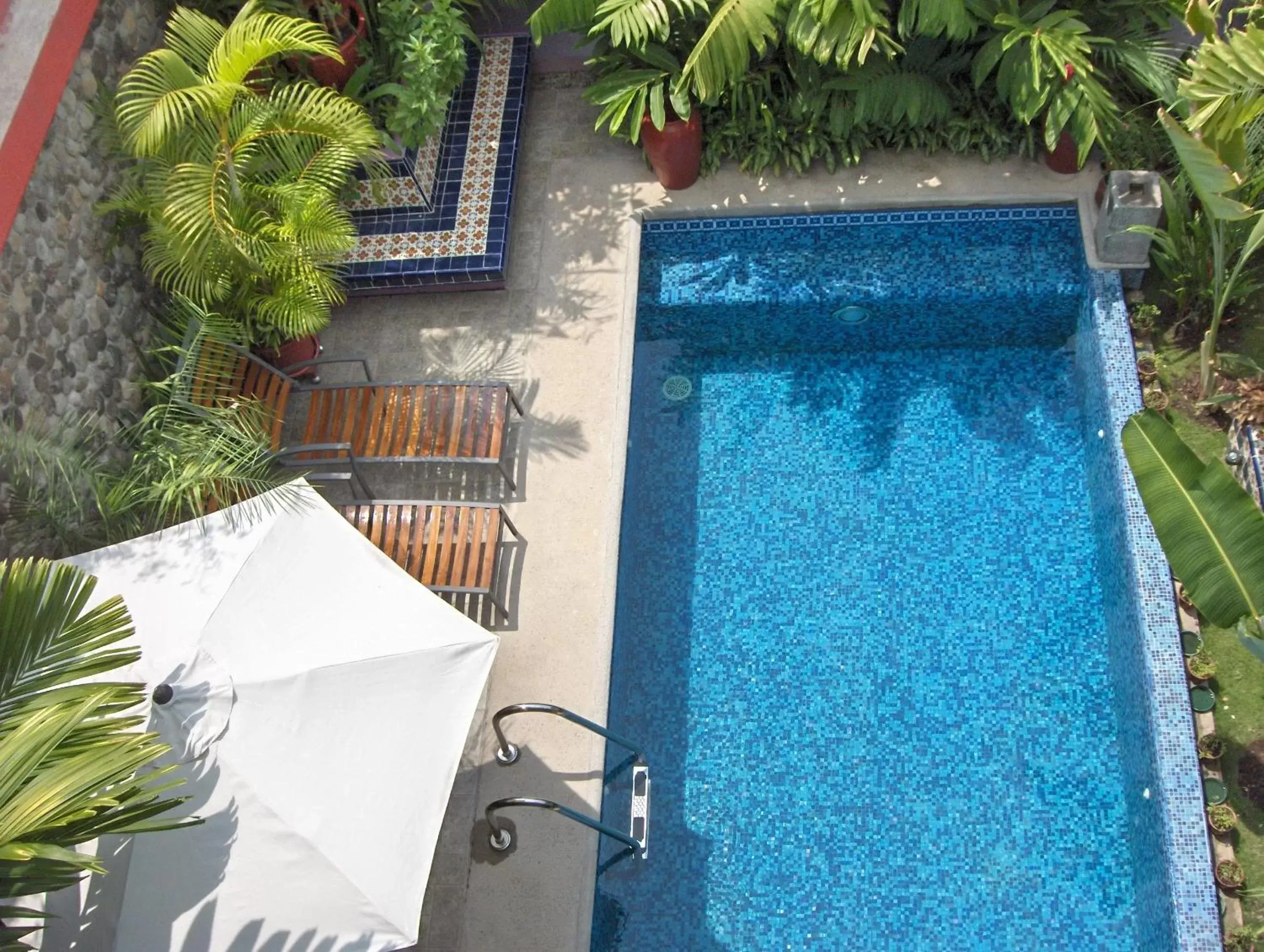 Swimming pool, Pool View in Hotel Boutique Casona Maya Mexicana