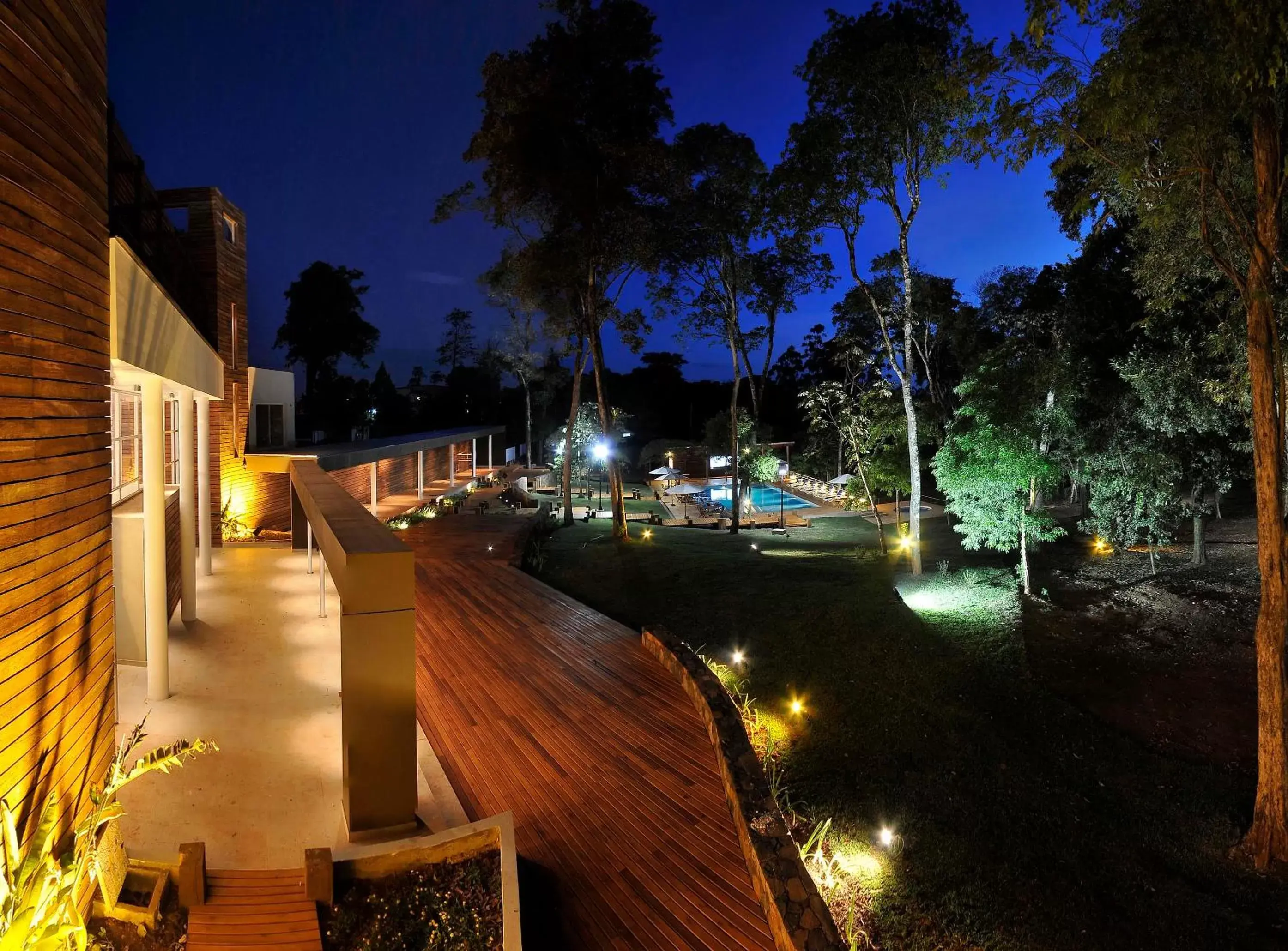 Garden in Gran Hotel Tourbillon & Lodge