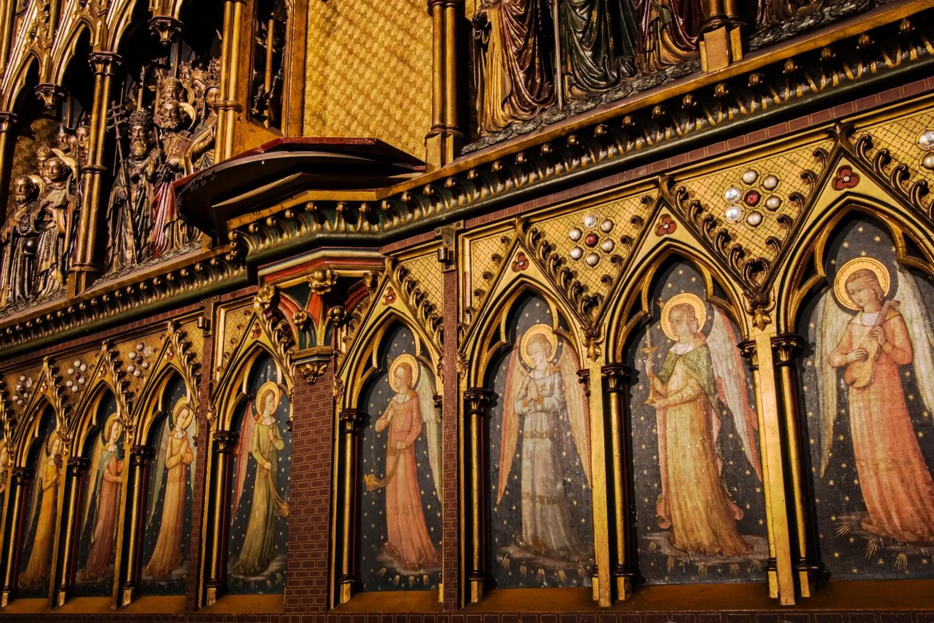 Decorative detail in Hotel Monasterium PoortAckere