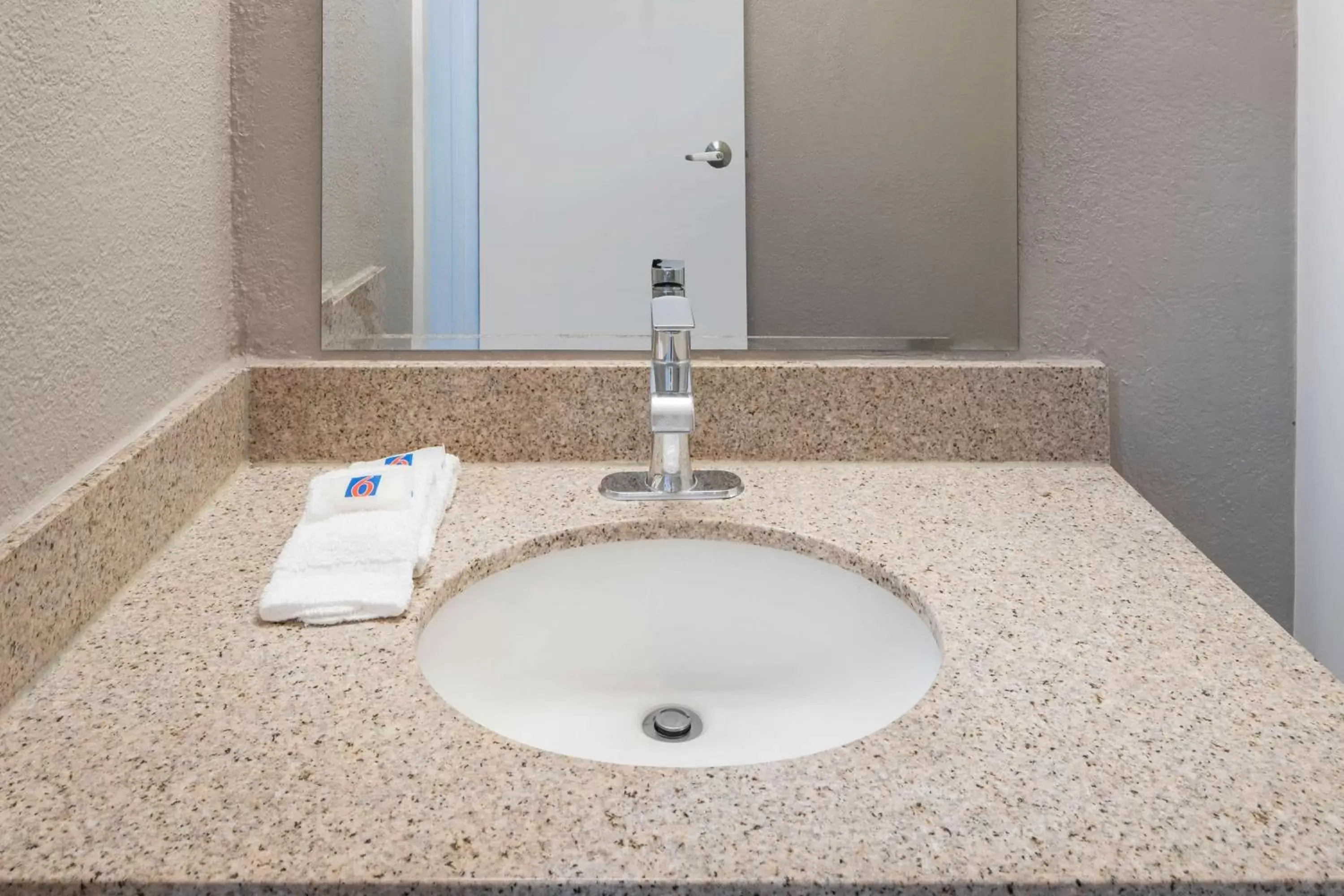 Bathroom in Motel 6-Fontana, CA