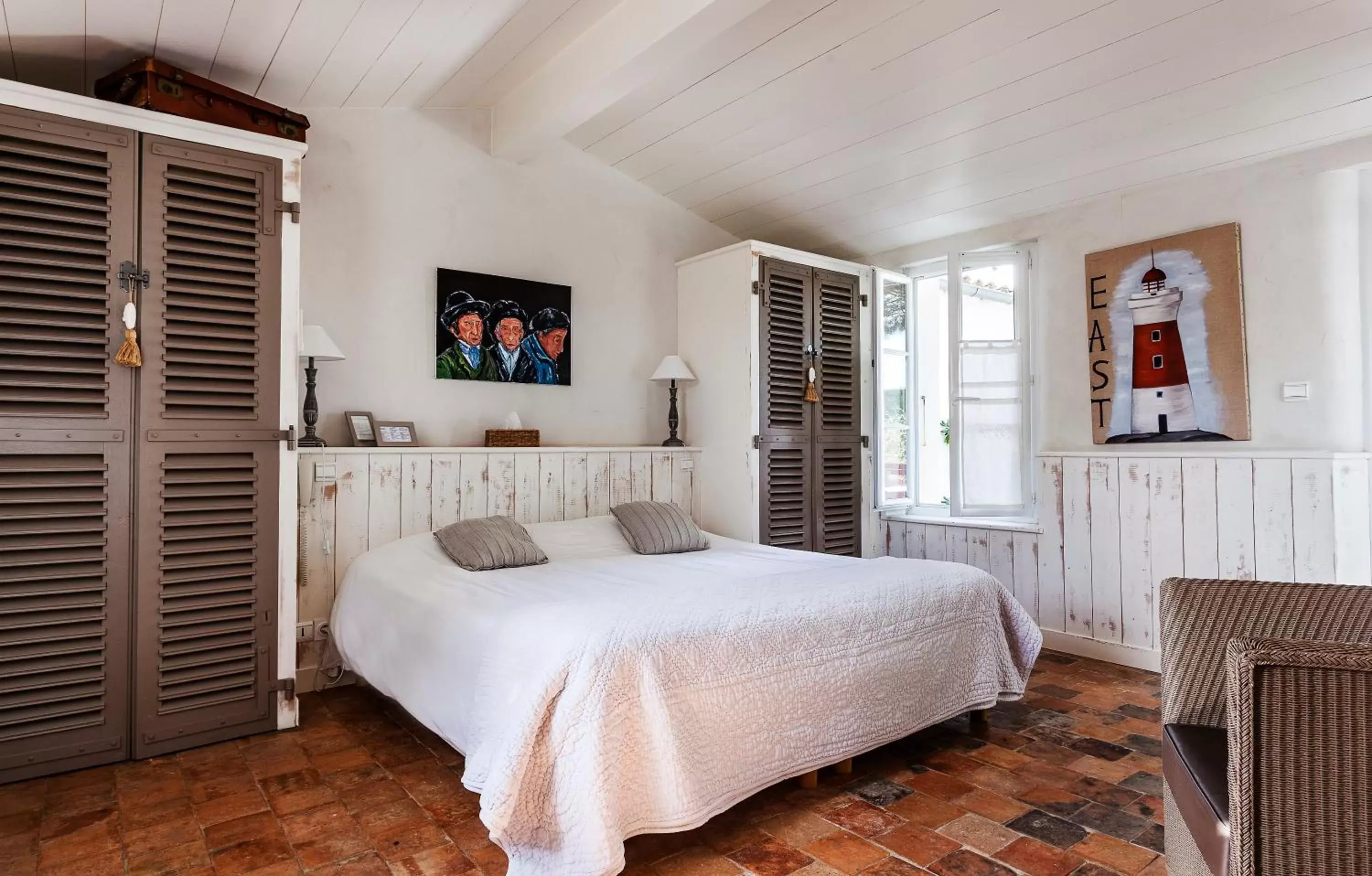 Bedroom, Bed in Hotel Les Bois Flottais