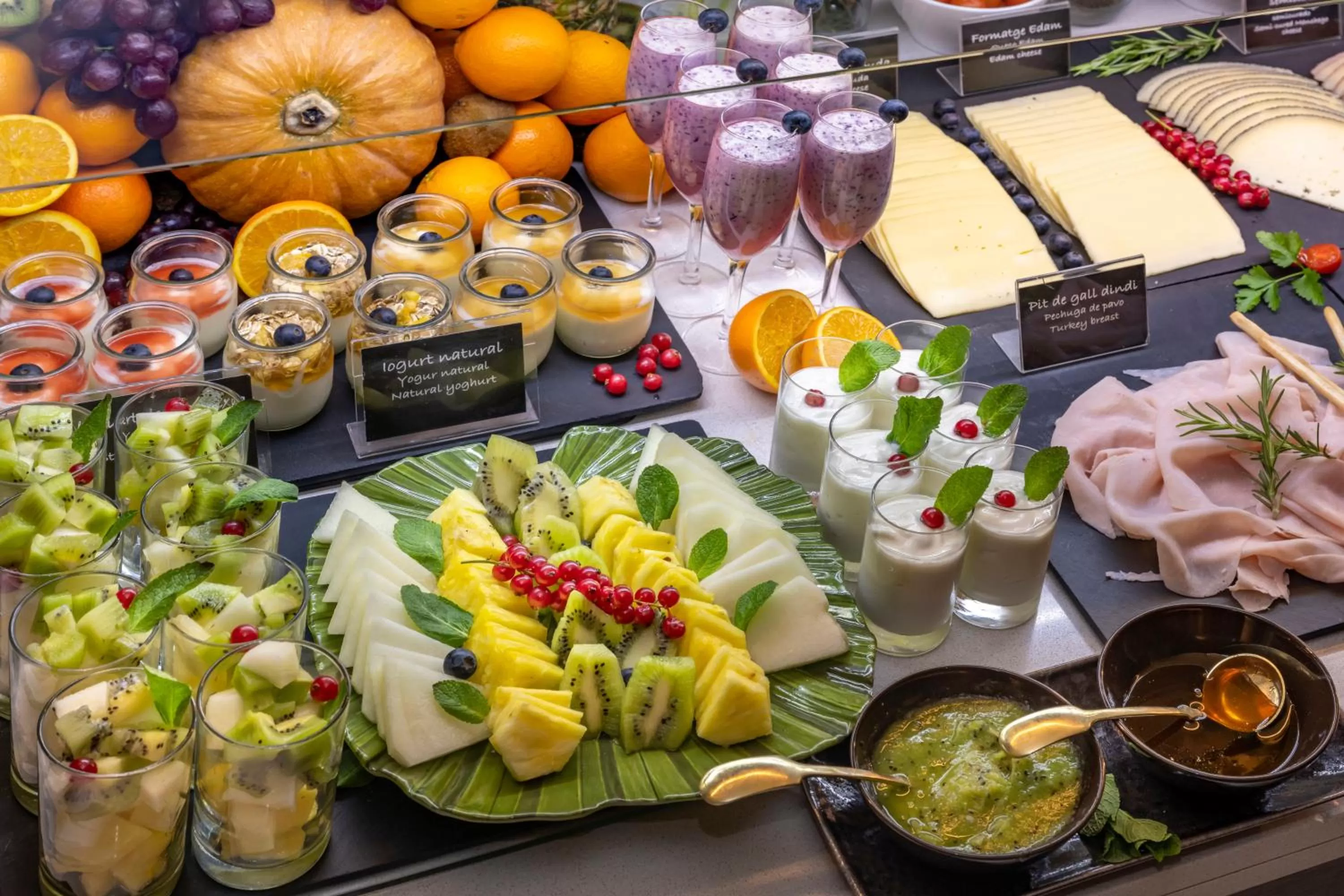 Buffet breakfast in SERHS Carlit Boutique Hotel