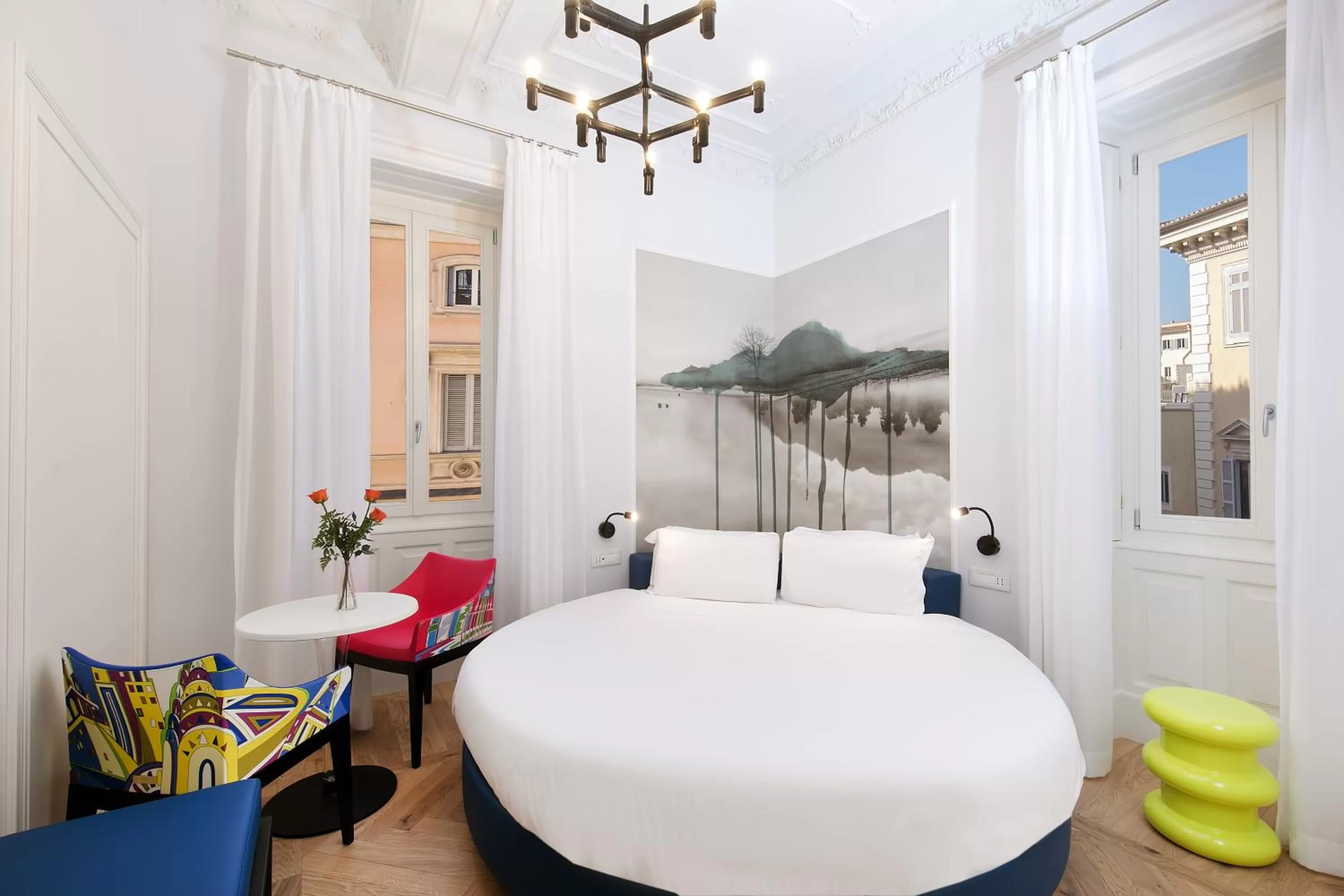 Bedroom, Bed in Boutique Centrale Palace Hotel