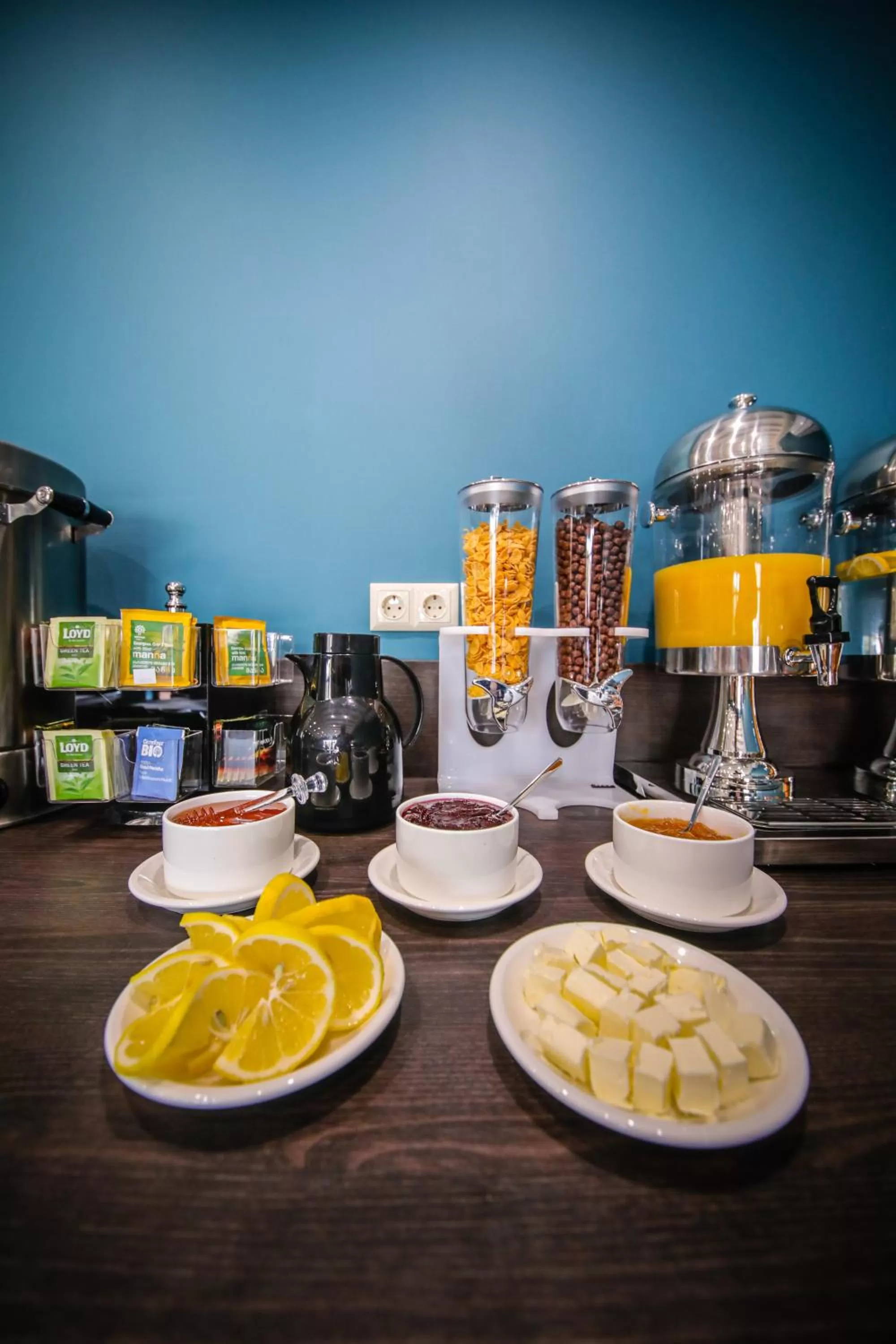 Food in Hotel InnDigo in Kutaisi