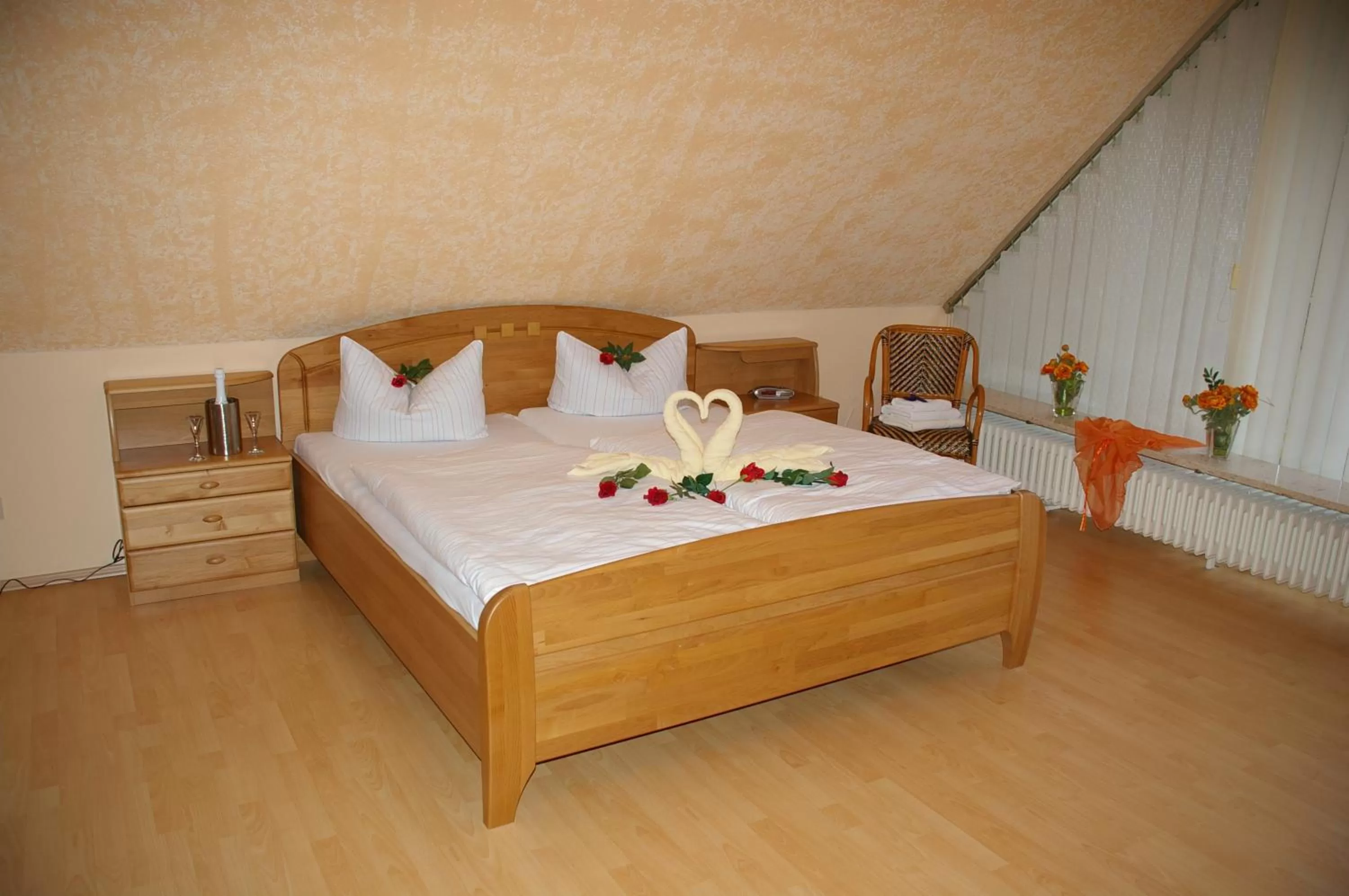 Bed in Heidekönig Hotel Celle