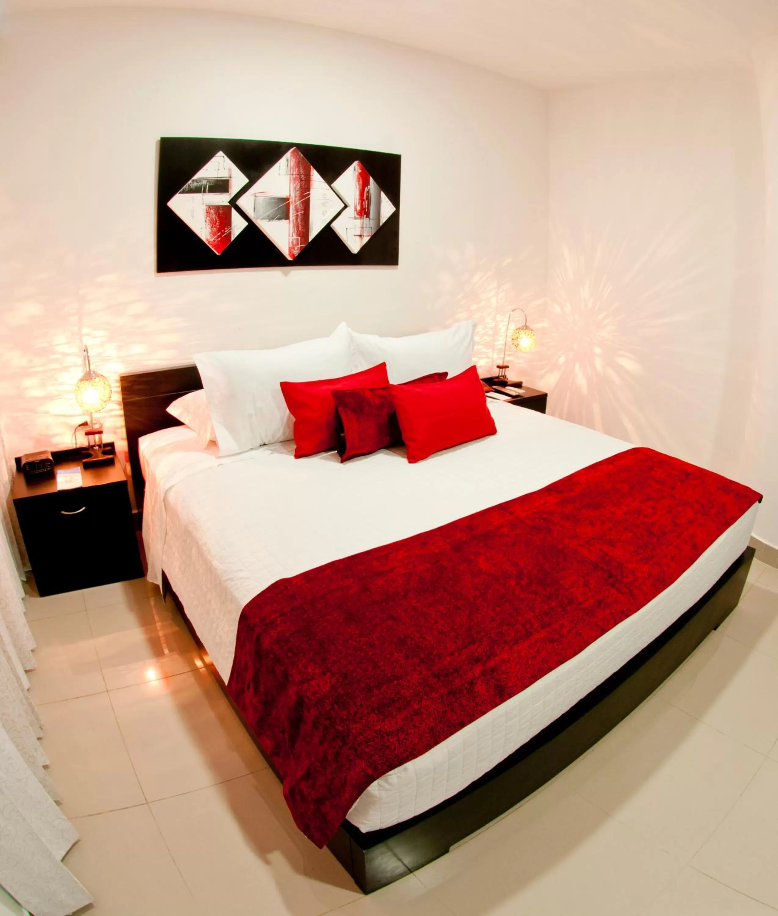 Bed in Hotel Atlantic Lux