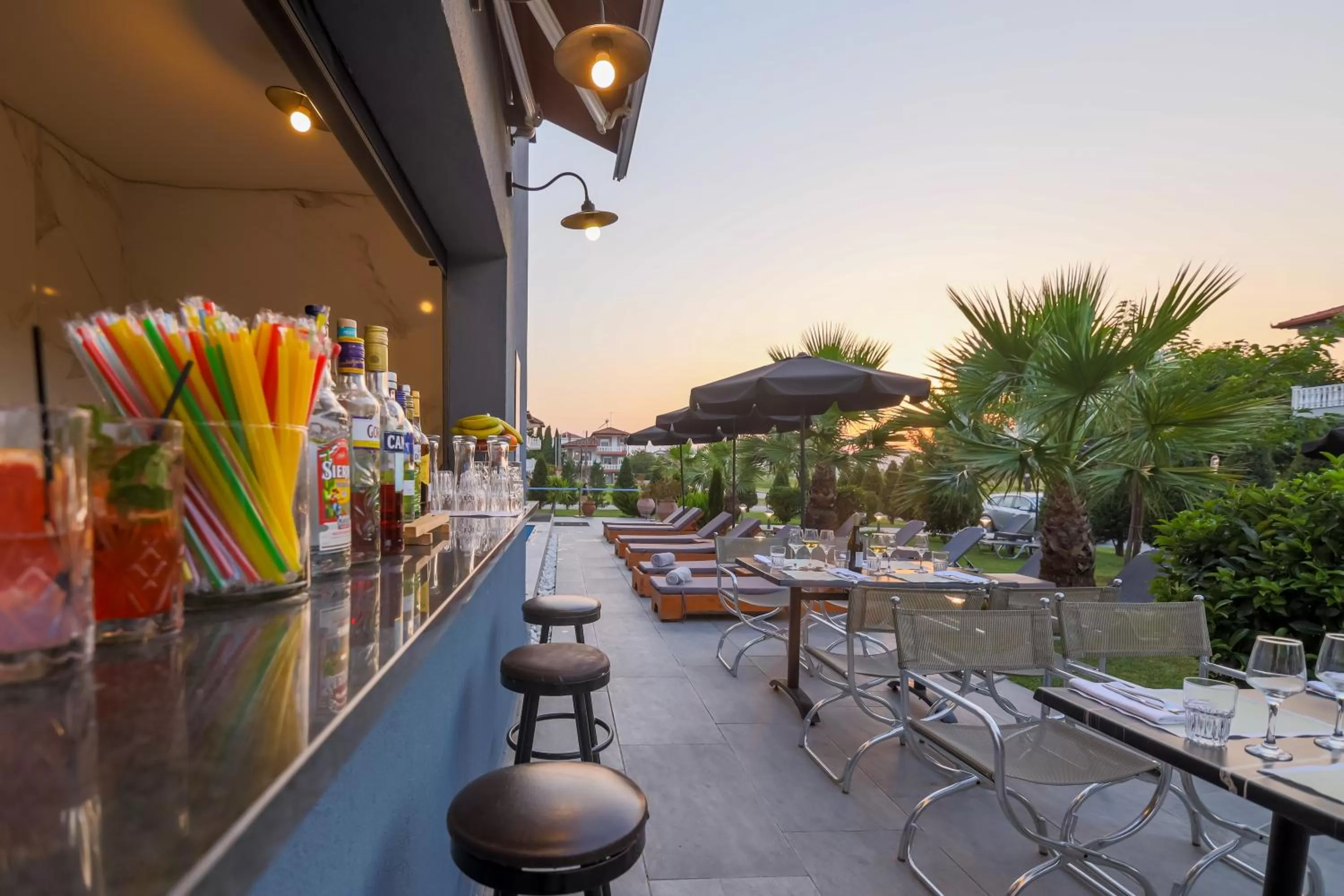 Food and drinks in Hotel Yakinthos