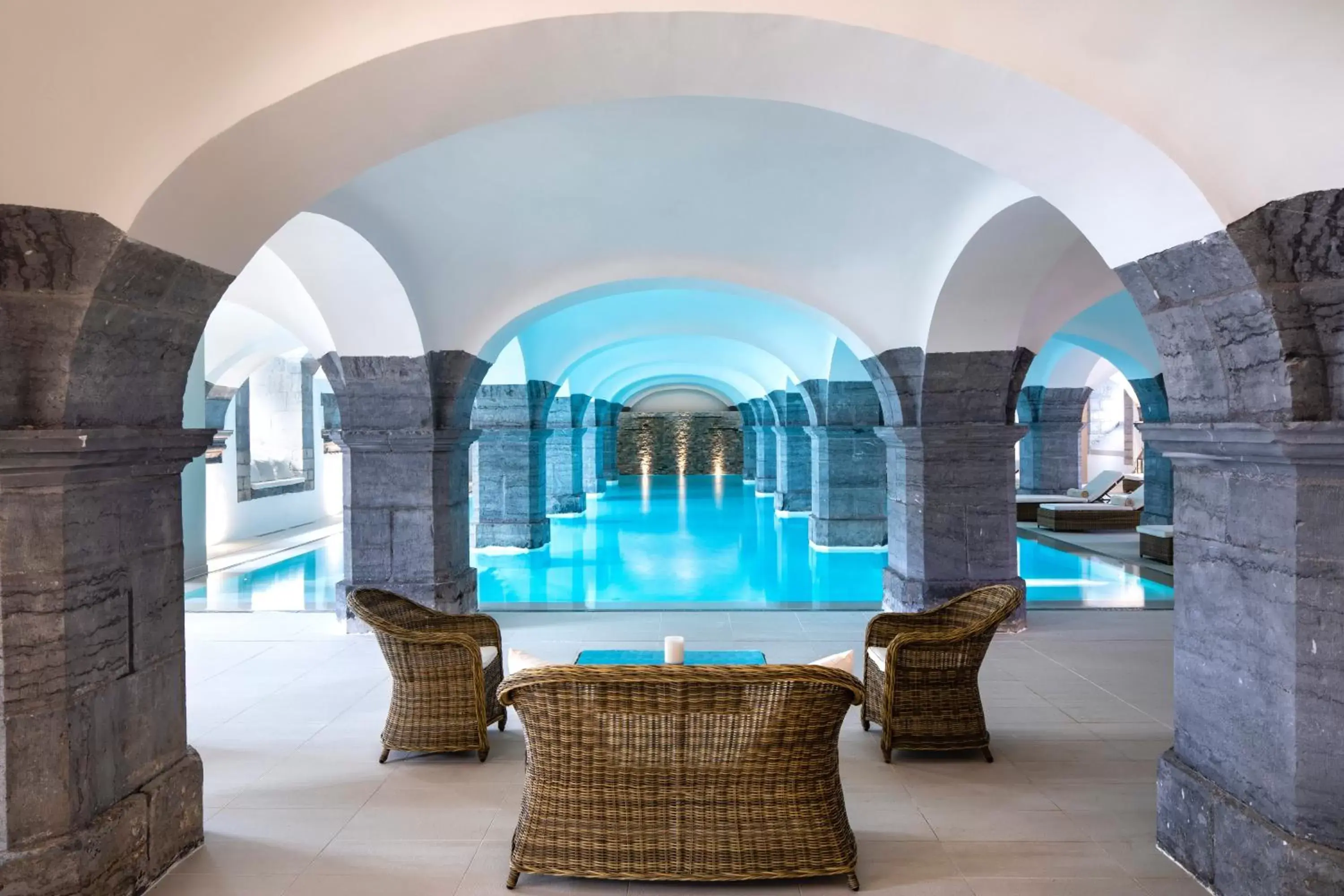 Swimming Pool in Royal Hainaut Spa & Resort Hotel