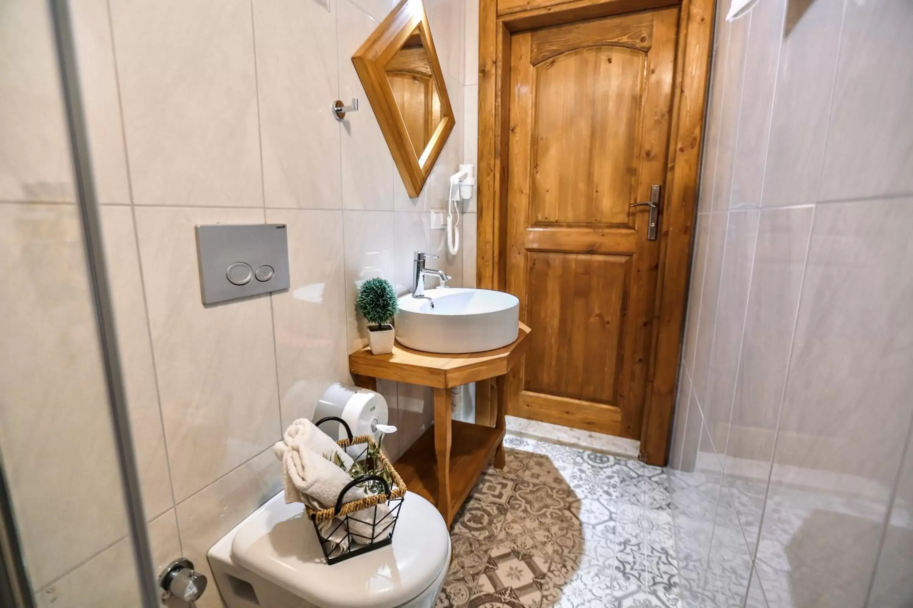 Bathroom in Kaş Köy Hotel
