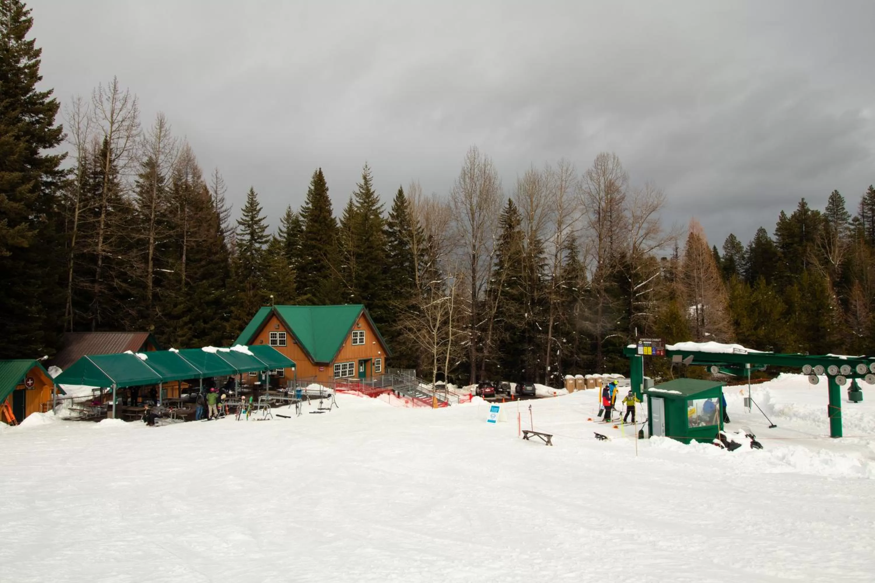 Winter in Cooper Spur Mountain Resort