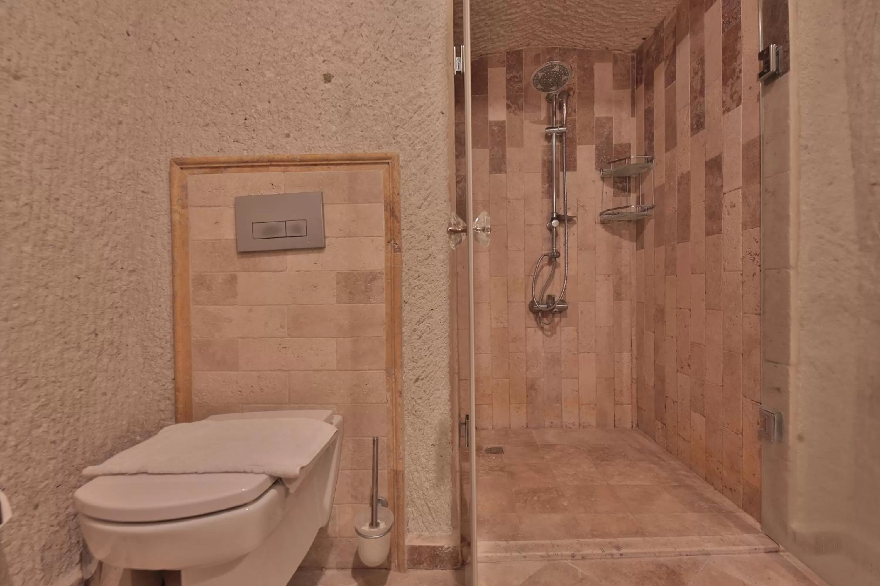 Bathroom in Local Cave House