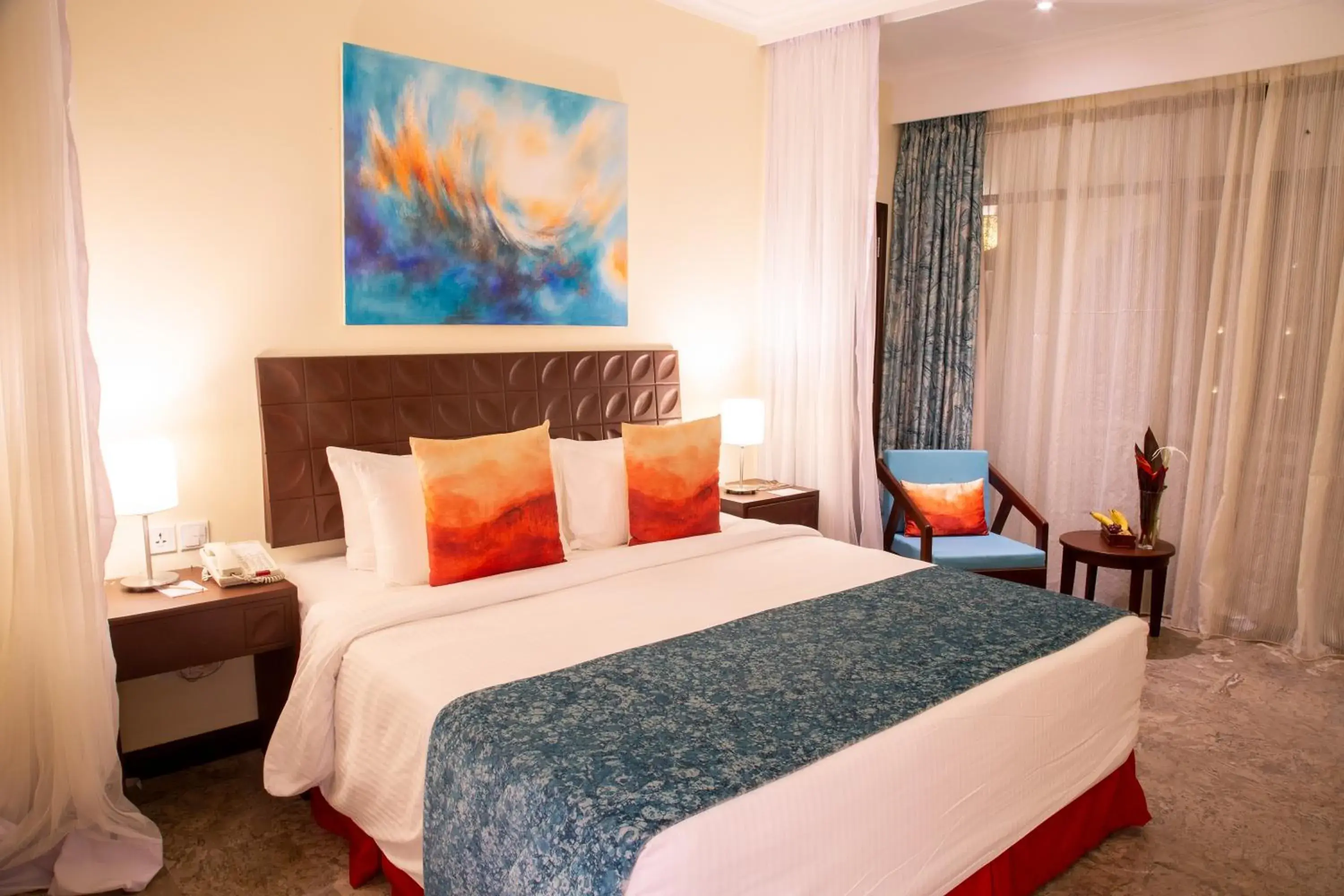 Bedroom, Bed in Sarova Whitesands Beach Resort & Spa