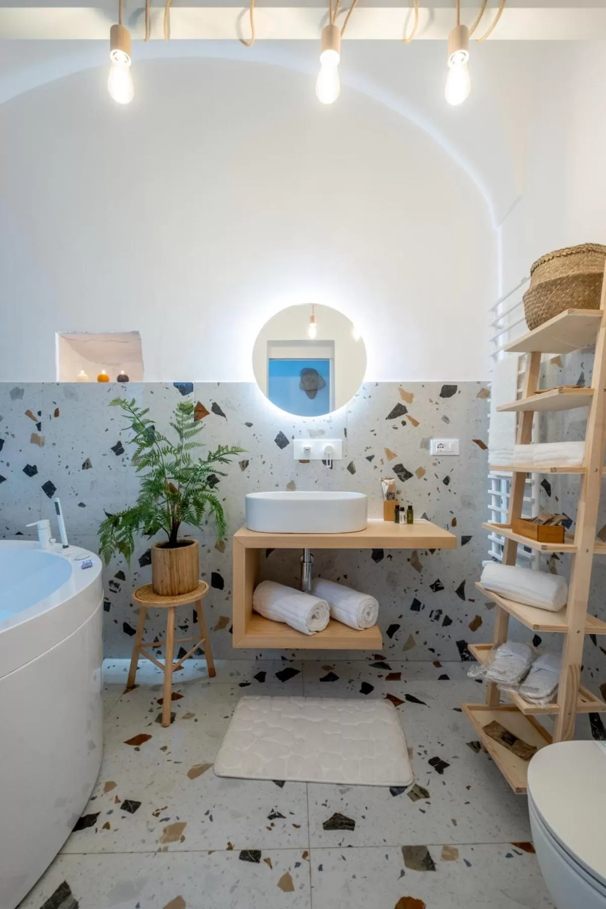 Bathroom in La Bella Ostuni Suites
