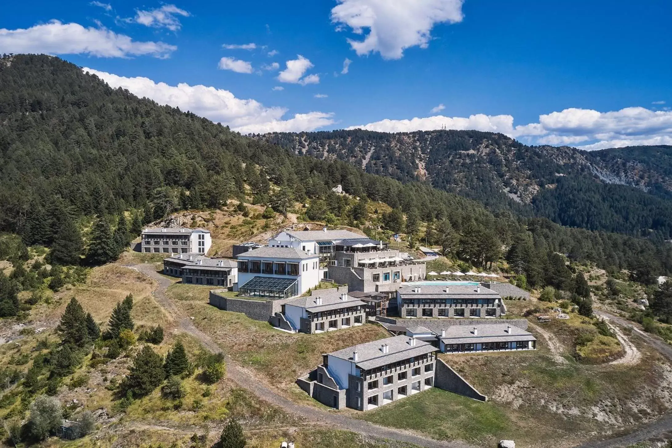 Property building, Bird's-eye View in Grand Forest Metsovo - Small Luxury Hotels of the World