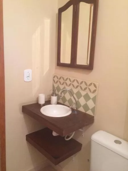 Bathroom in Pousada Nossa Terra