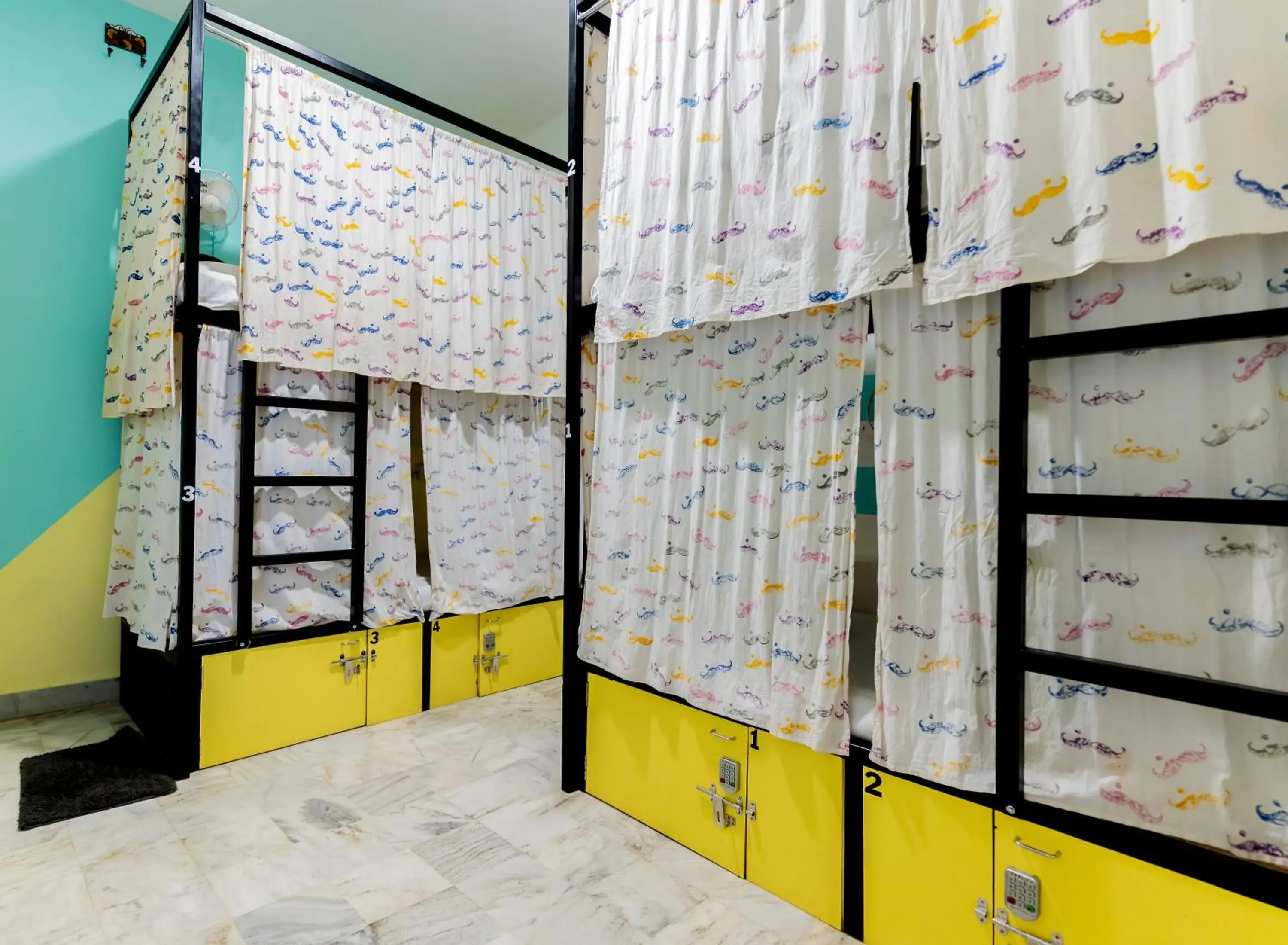 Bunk Bed in Moustache Hostel Udaipur