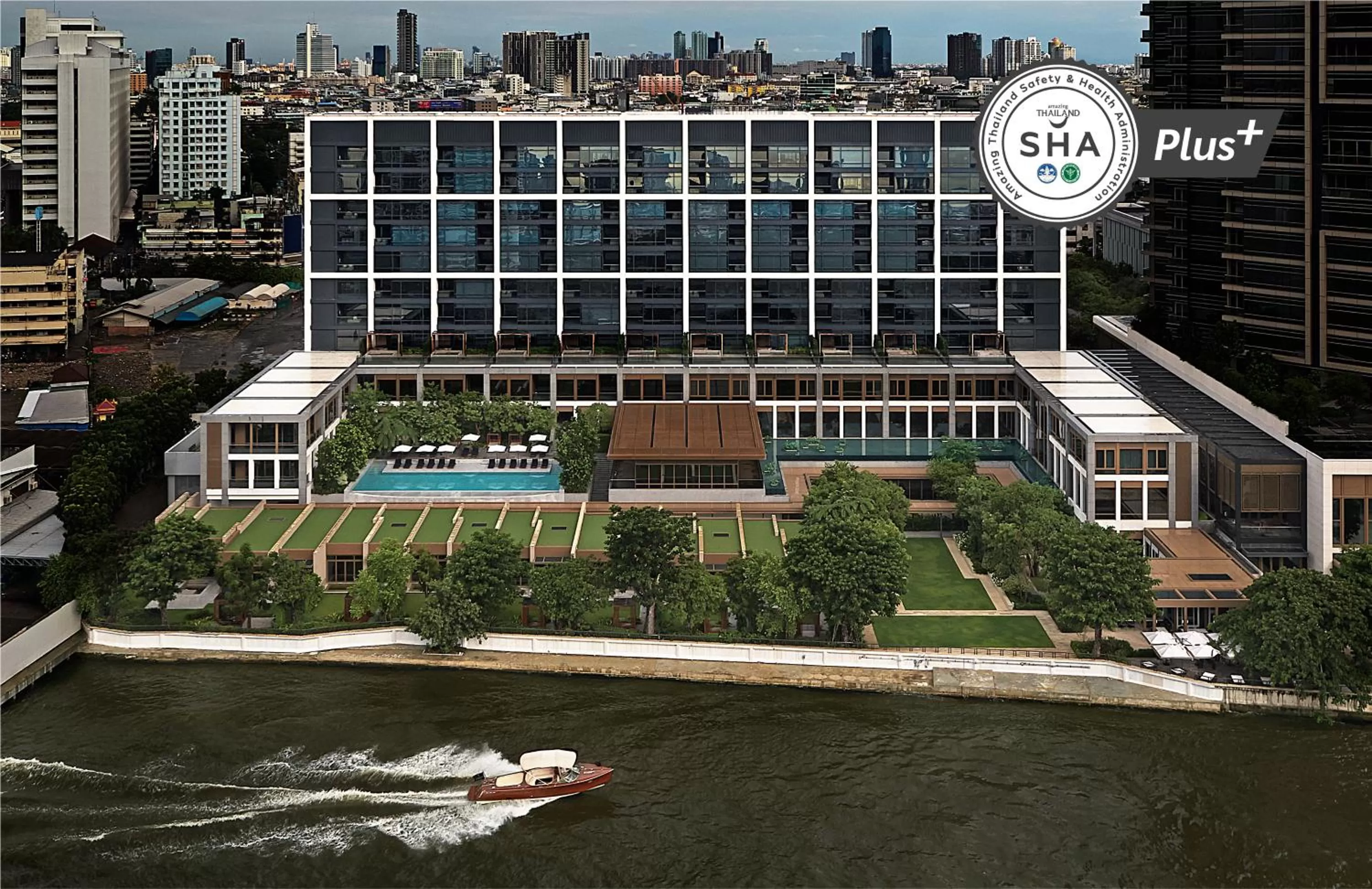 Property building in Capella Bangkok