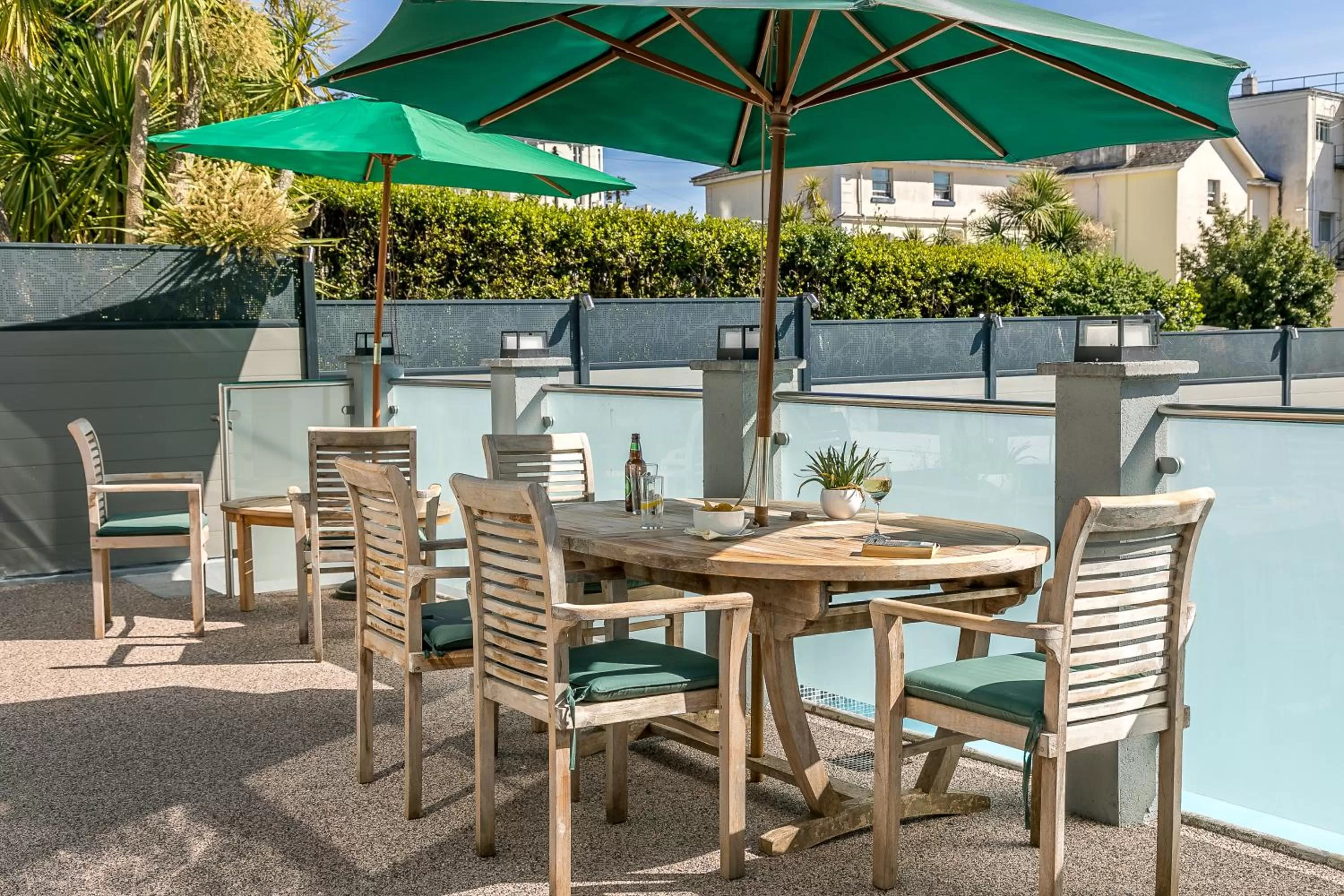 Patio in The Devon Court