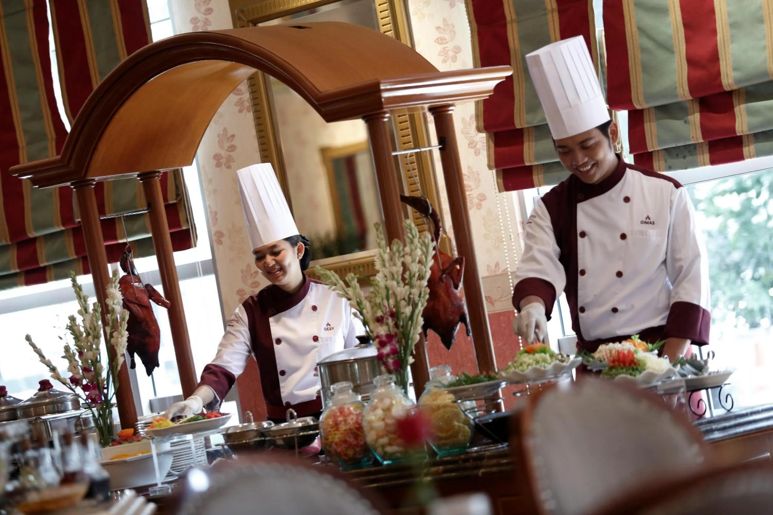 Staff in Ambhara Hotel